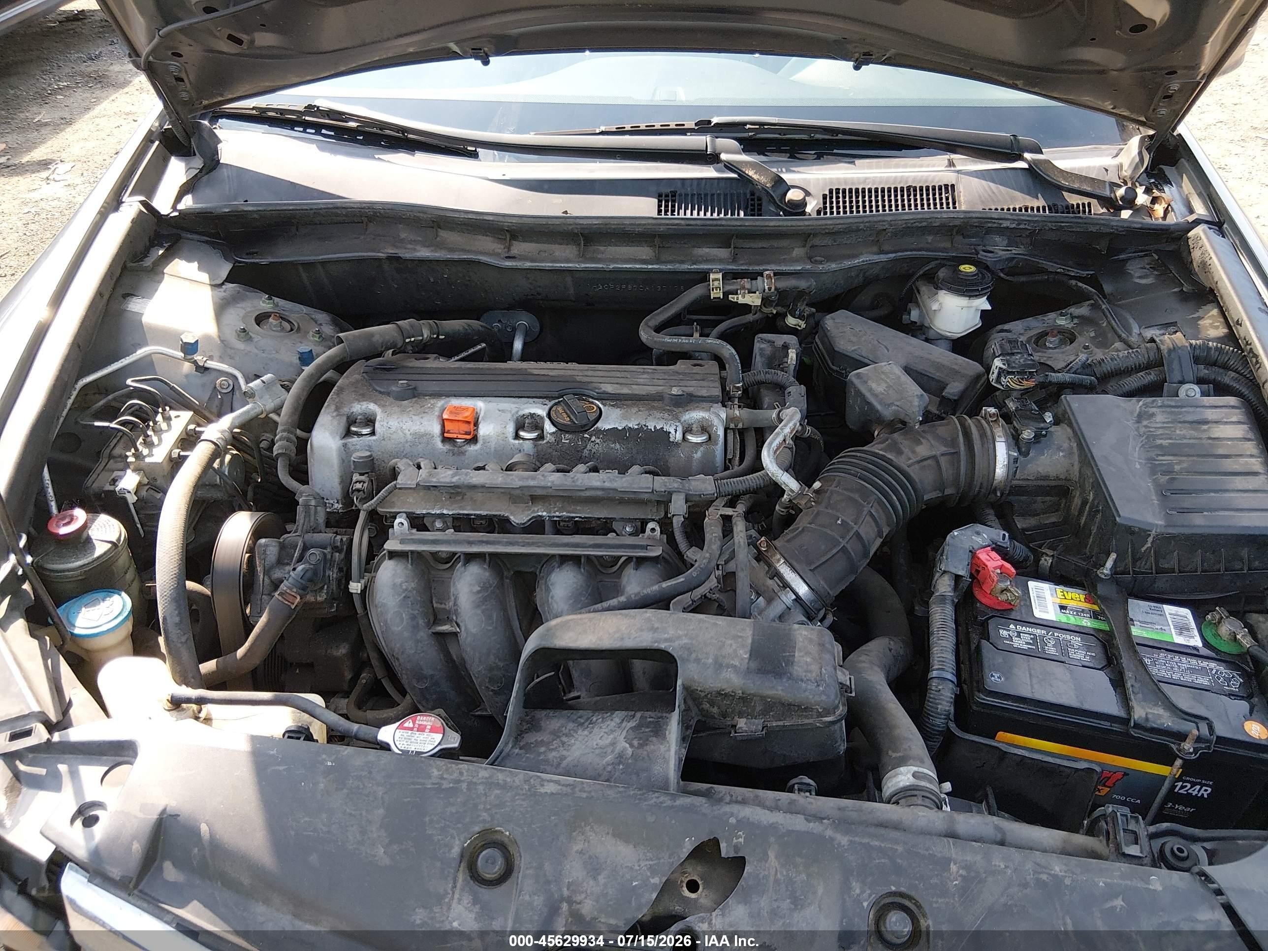 2012 Honda Accord 2.4 Se Gray vin: 1HGCP2F67CA137176
