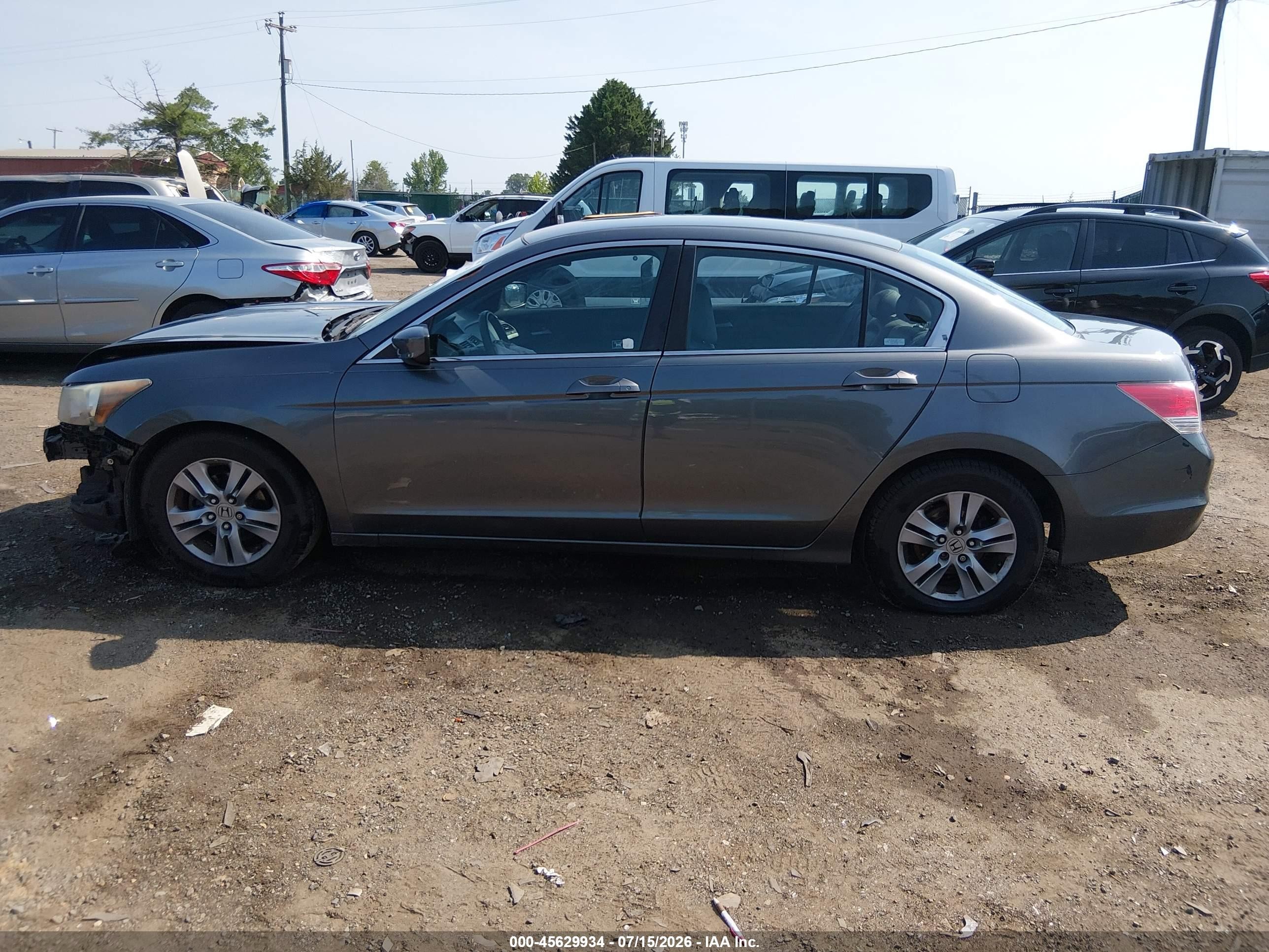 2012 Honda Accord 2.4 Se Gray vin: 1HGCP2F67CA137176