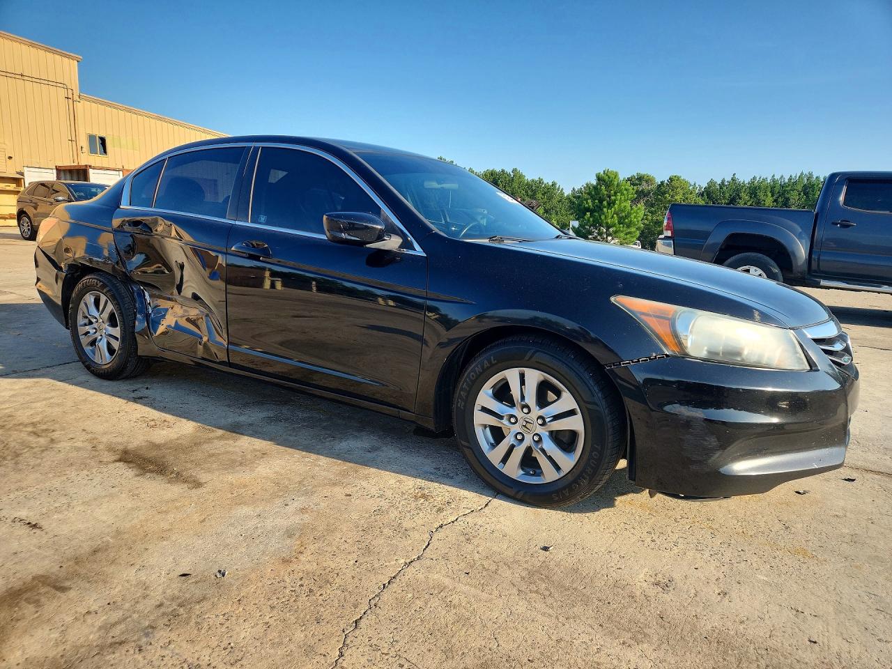 2012 Honda Accord Se Black vin: 1HGCP2F67CA150204