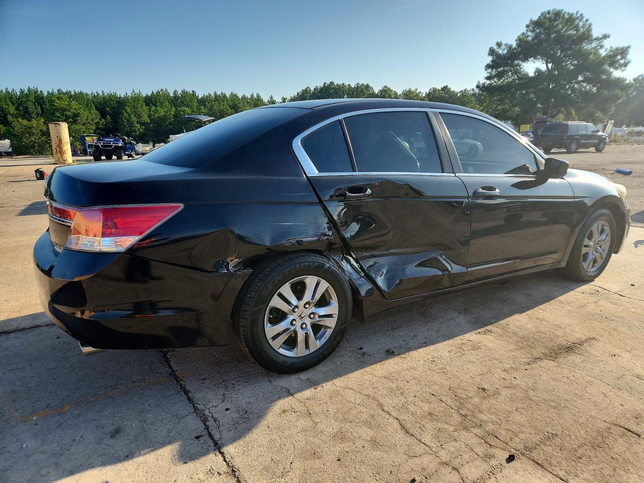 2012 Honda Accord Se Black vin: 1HGCP2F67CA150204