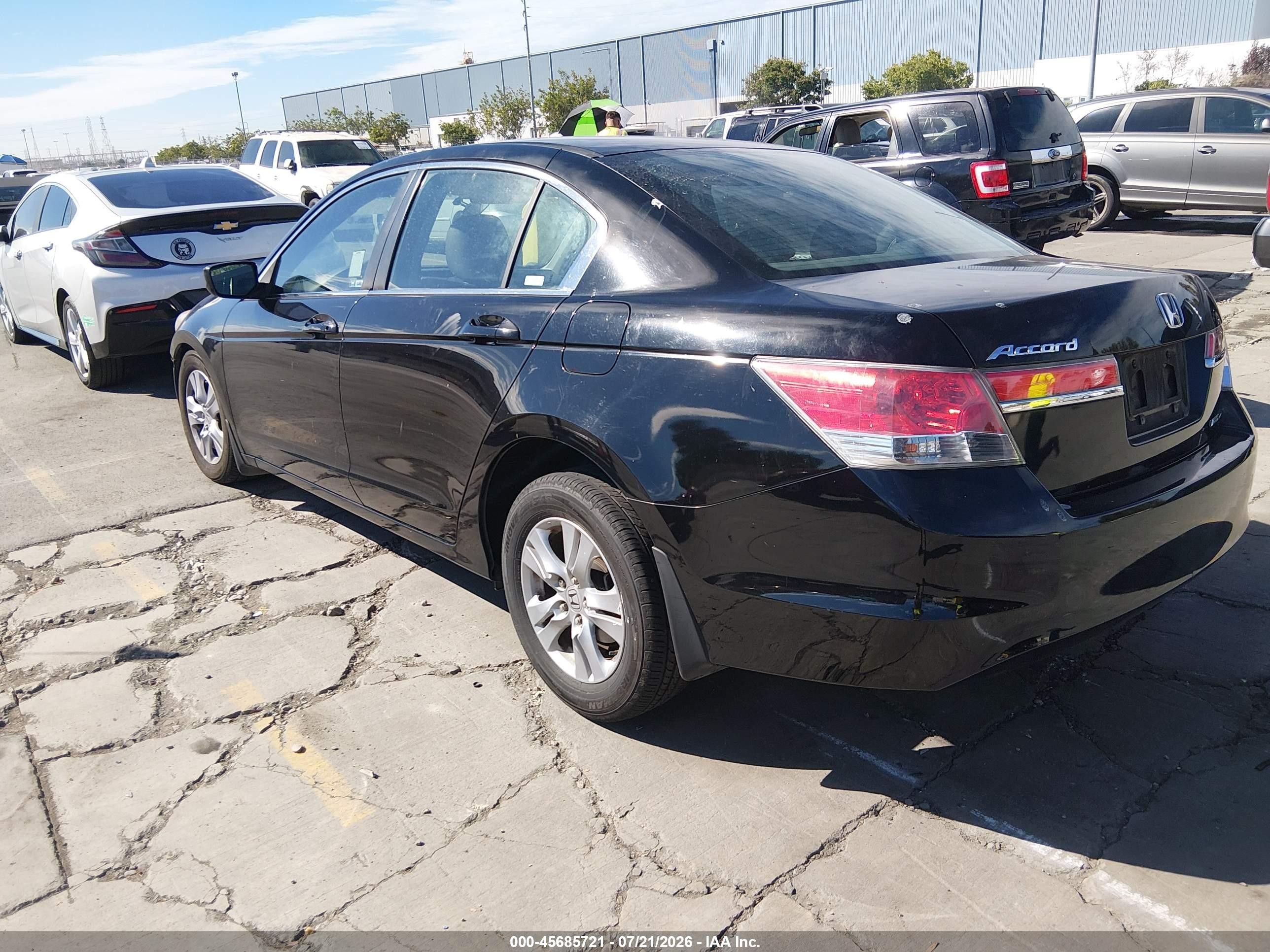 2012 Honda Accord 2.4 Se Черный vin: 1HGCP2F67CA158495