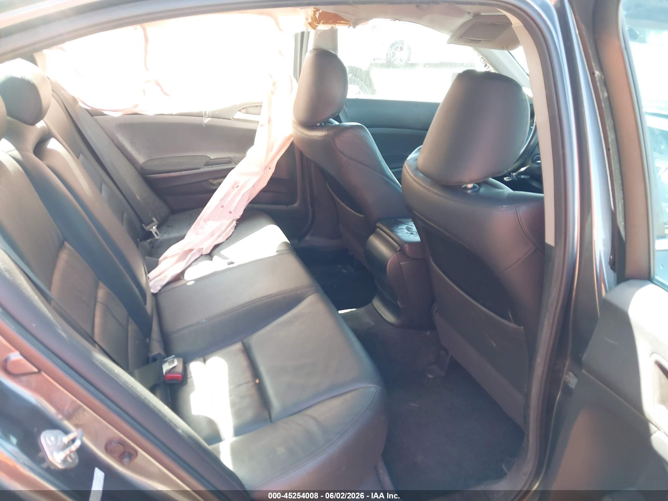 2012 Honda Accord 2.4 Se Gray vin: 1HGCP2F67CA168332