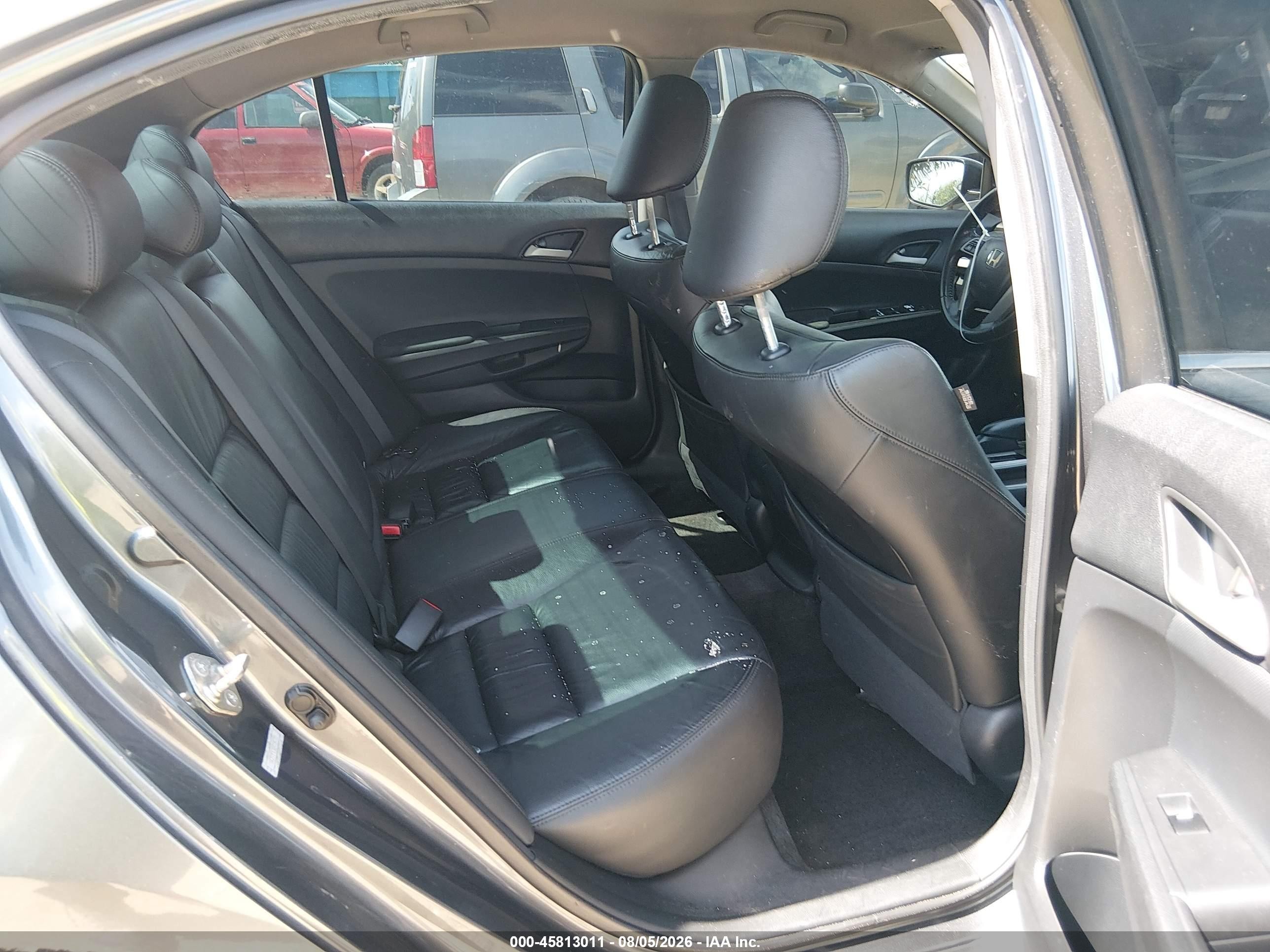 2012 Honda Accord 2.4 Se Black vin: 1HGCP2F67CA180786
