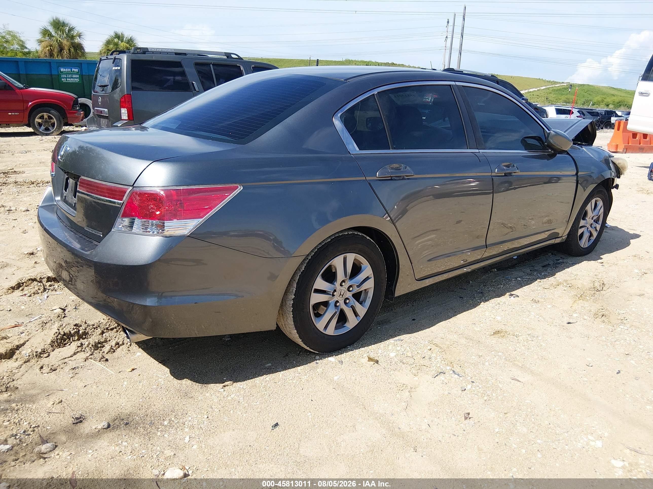 2012 Honda Accord 2.4 Se Black vin: 1HGCP2F67CA180786