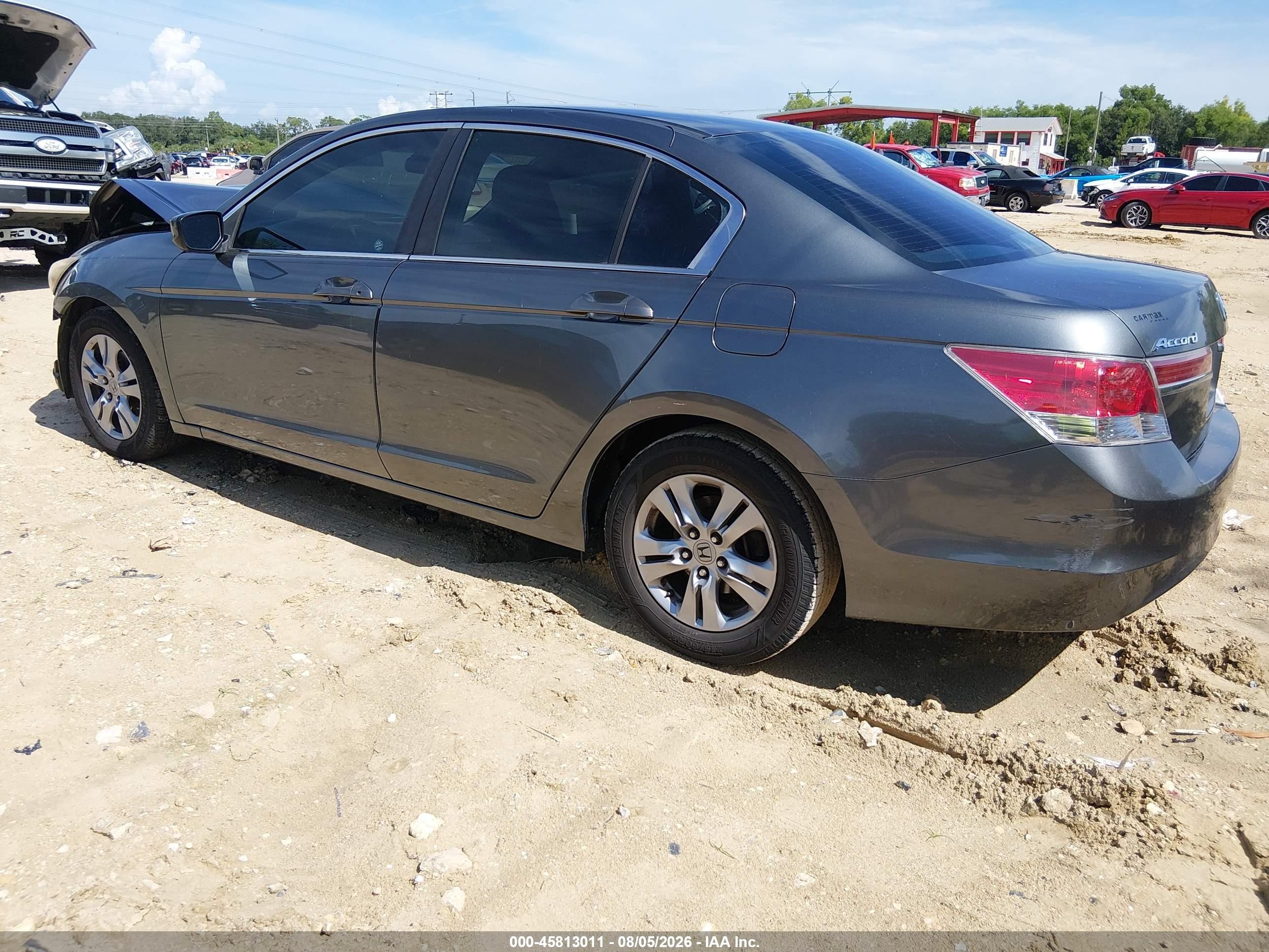 2012 Honda Accord 2.4 Se Black vin: 1HGCP2F67CA180786