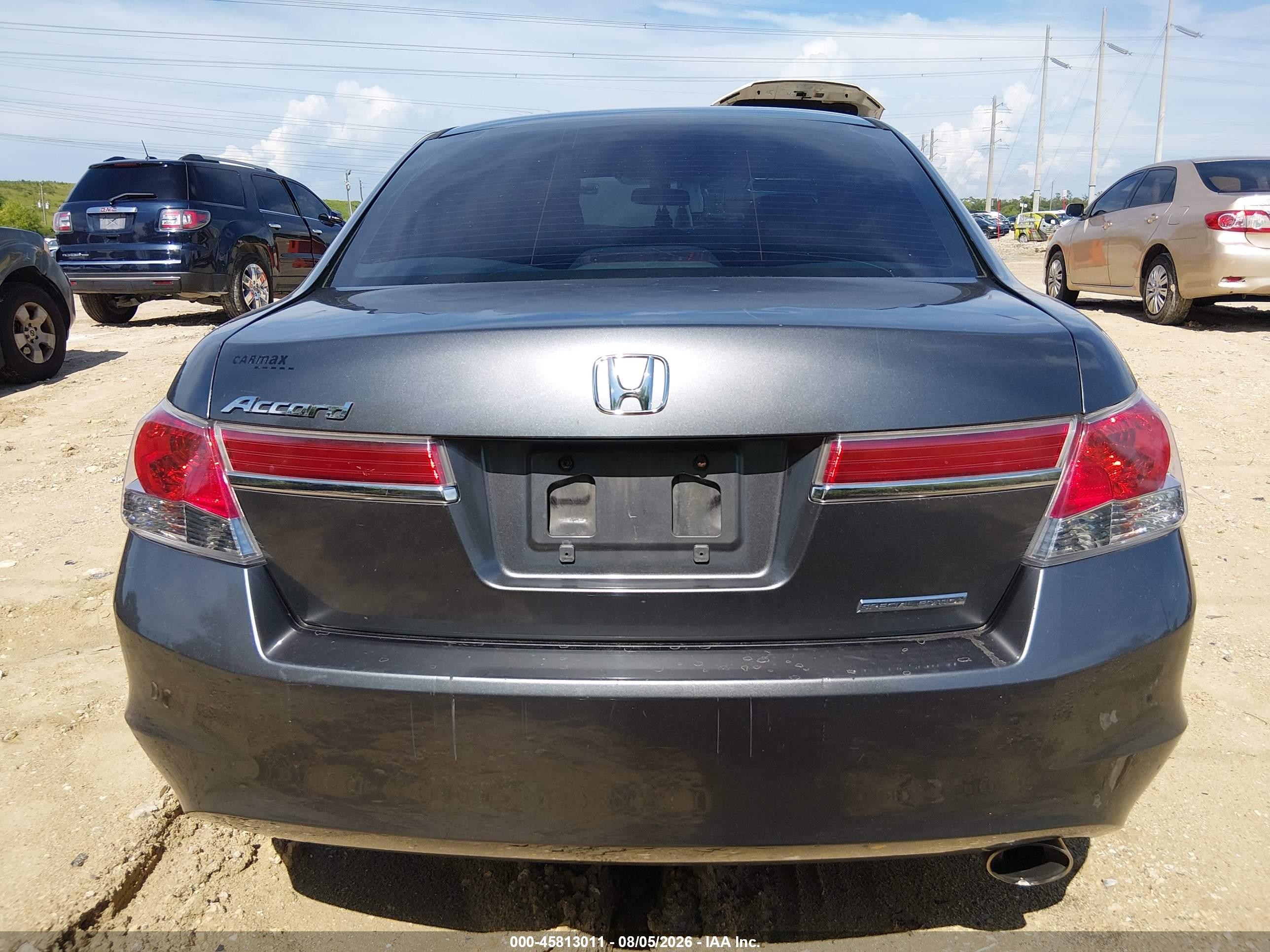 2012 Honda Accord 2.4 Se Black vin: 1HGCP2F67CA180786