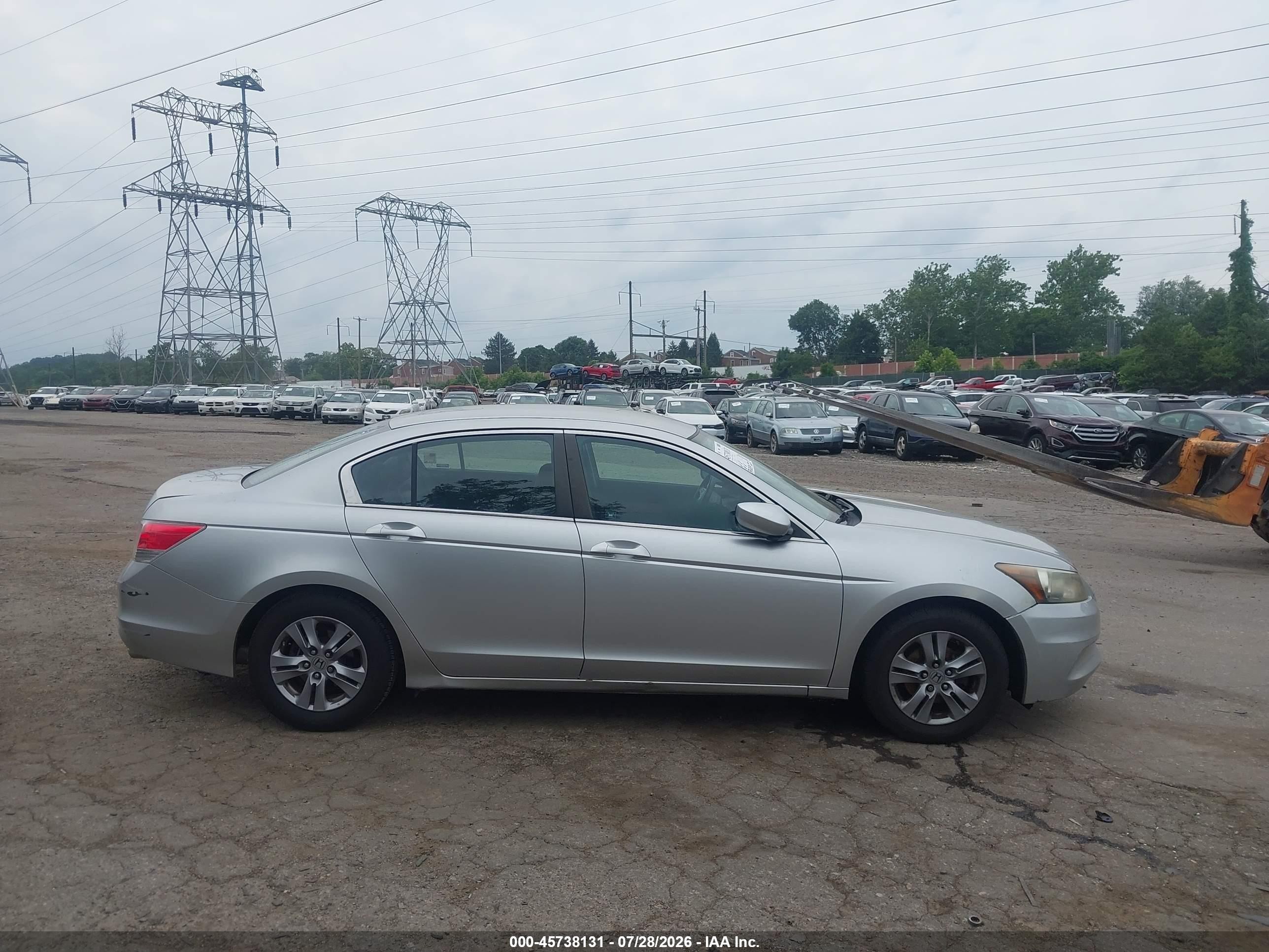 2012 Honda Accord 2.4 Se Серебряный vin: 1HGCP2F67CA185812