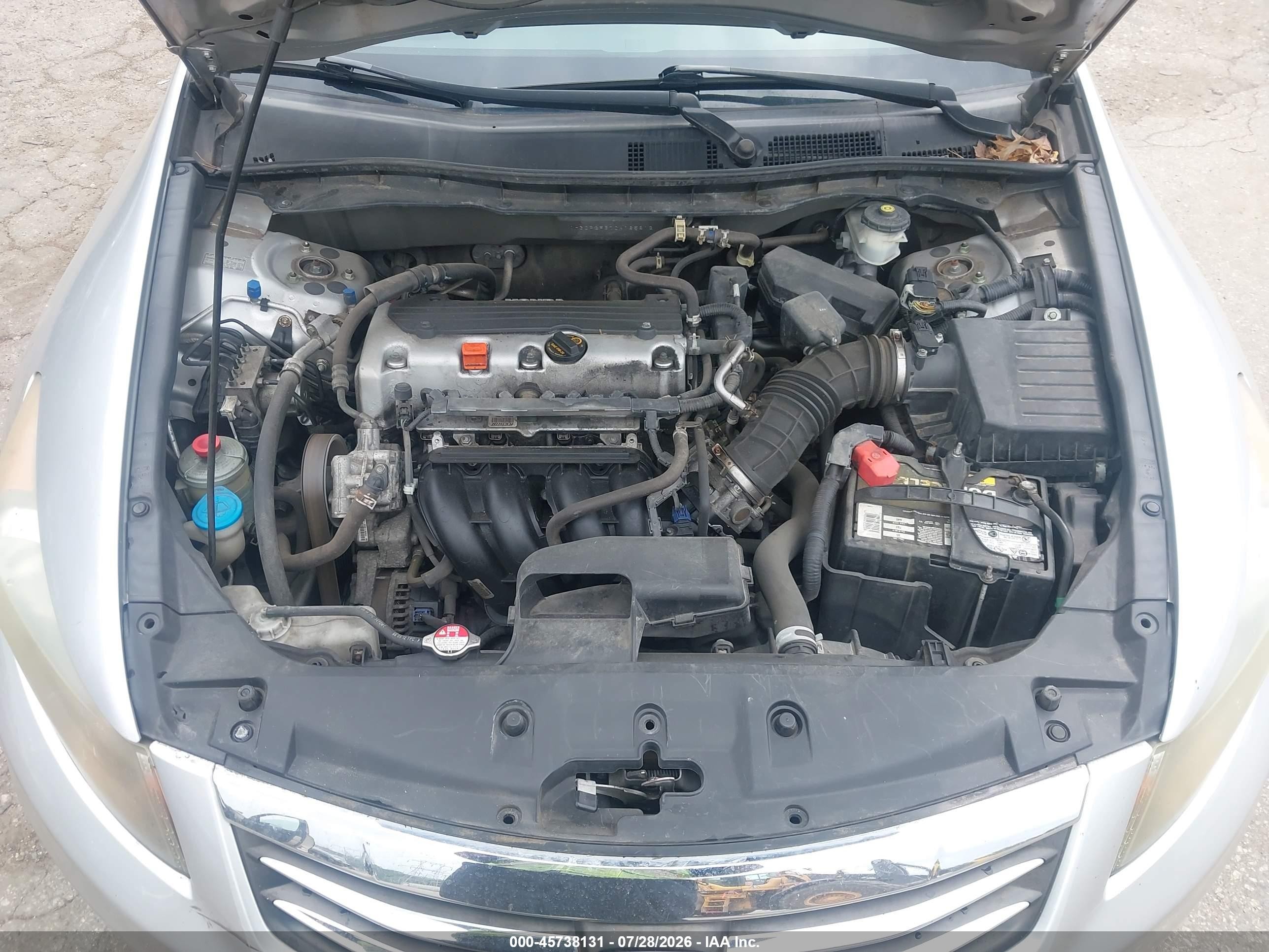 2012 Honda Accord 2.4 Se Серебряный vin: 1HGCP2F67CA185812