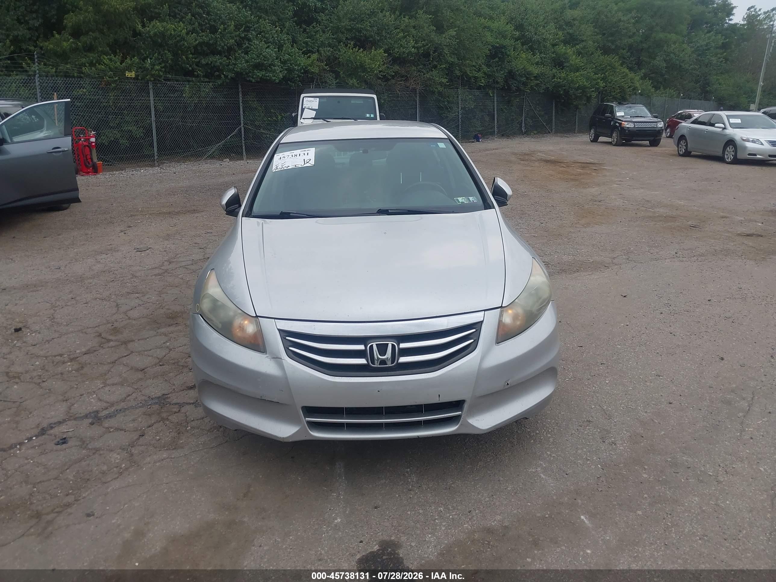 2012 Honda Accord 2.4 Se Серебряный vin: 1HGCP2F67CA185812