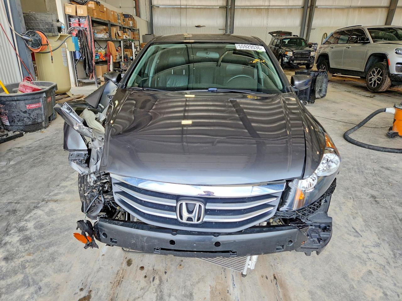 2012 Honda Accord Se Gray vin: 1HGCP2F67CA189925