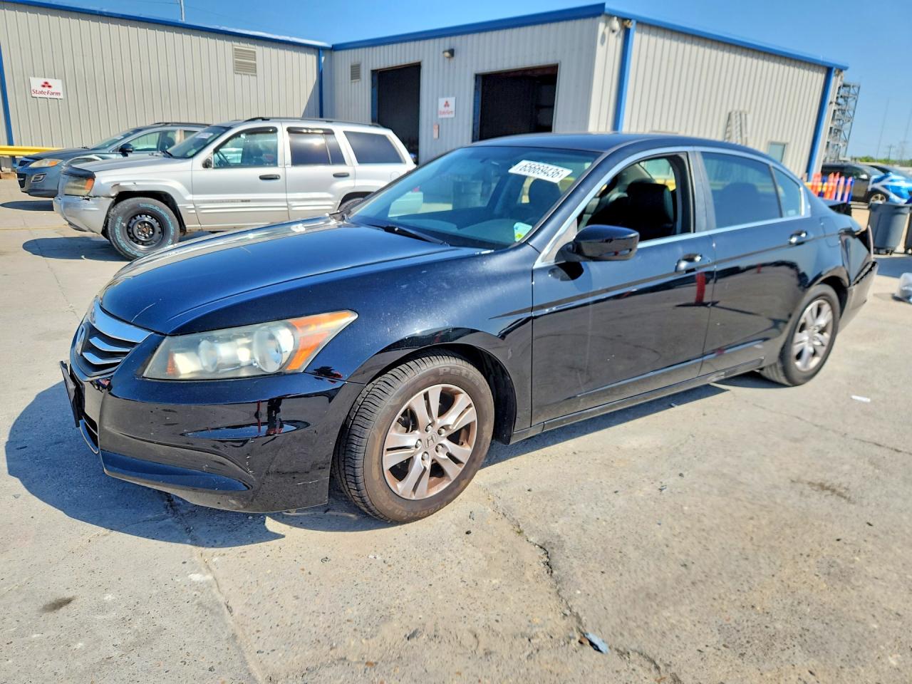2012 Honda Accord Se Black vin: 1HGCP2F67CA191626