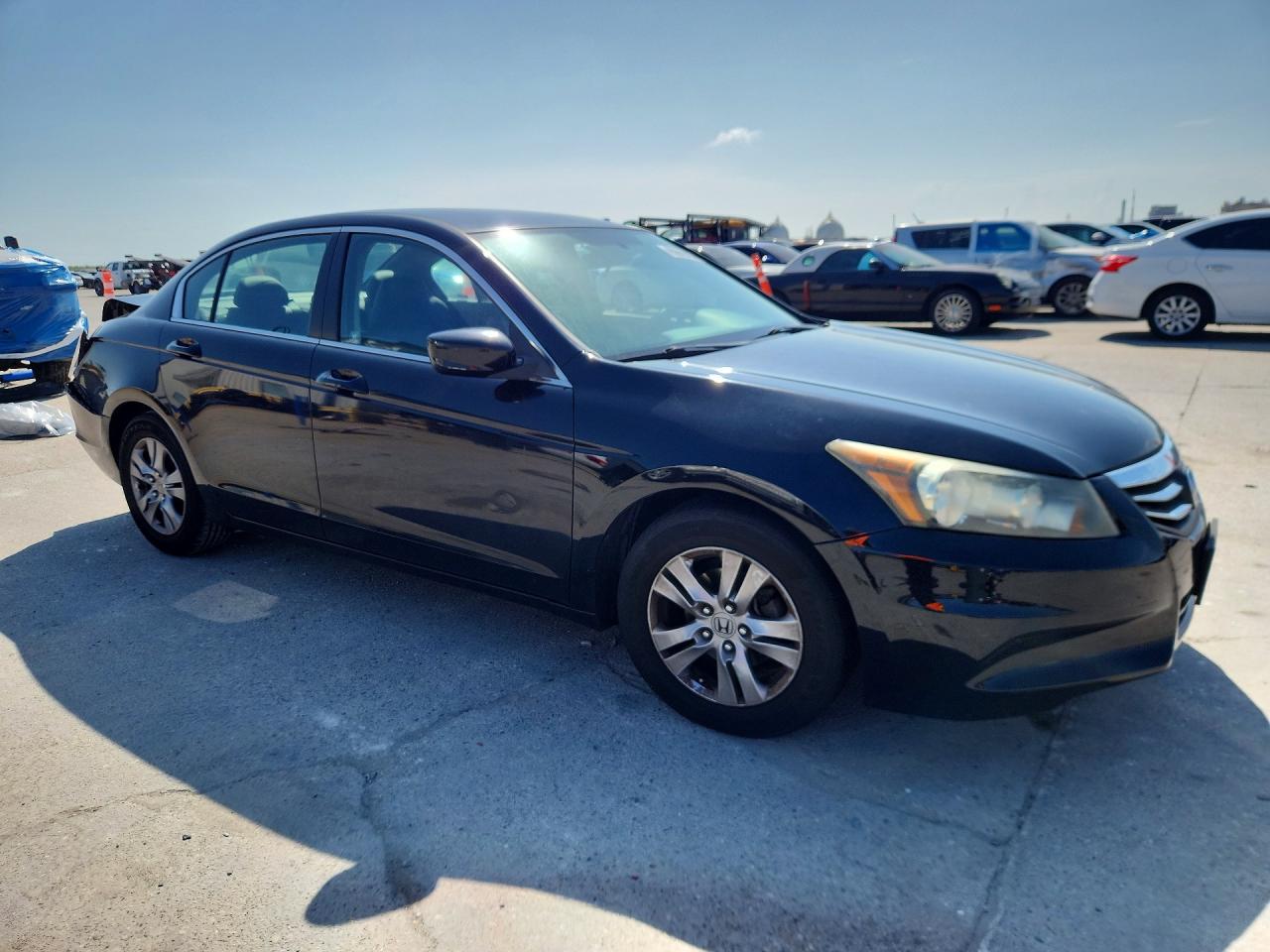 2012 Honda Accord Se Черный vin: 1HGCP2F67CA191626