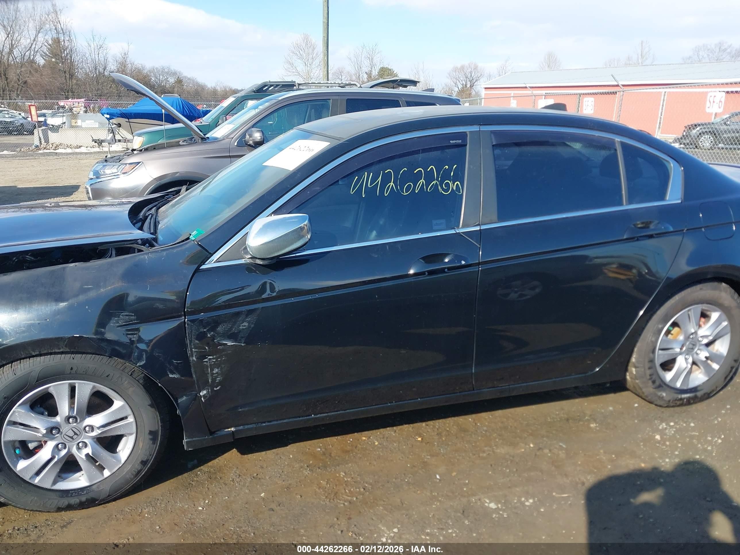 2012 Honda Accord 2.4 Se Черный vin: 1HGCP2F67CA200342