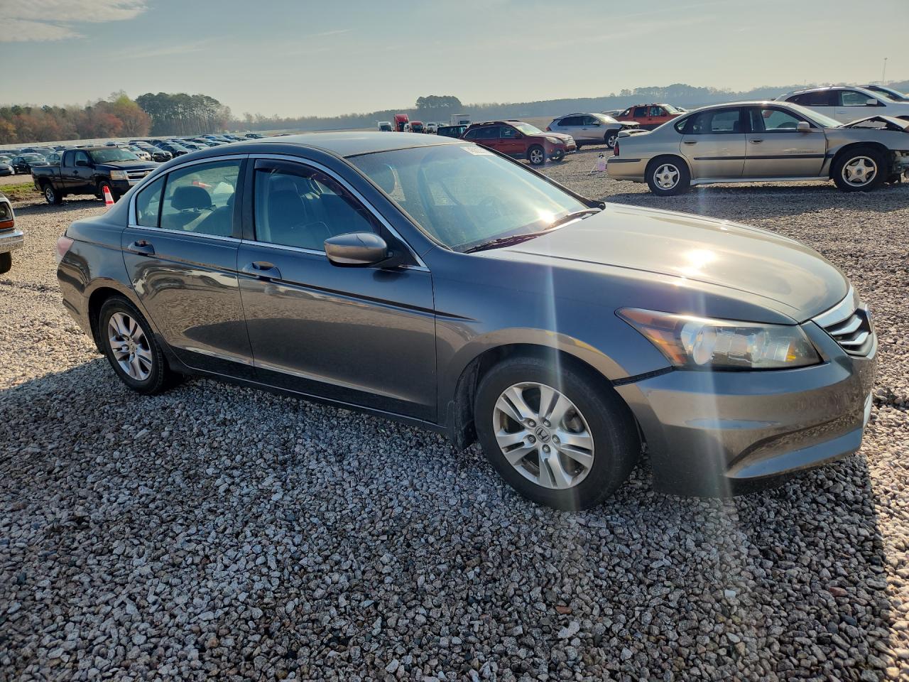 2012 Honda Accord Se Серый vin: 1HGCP2F67CA219814