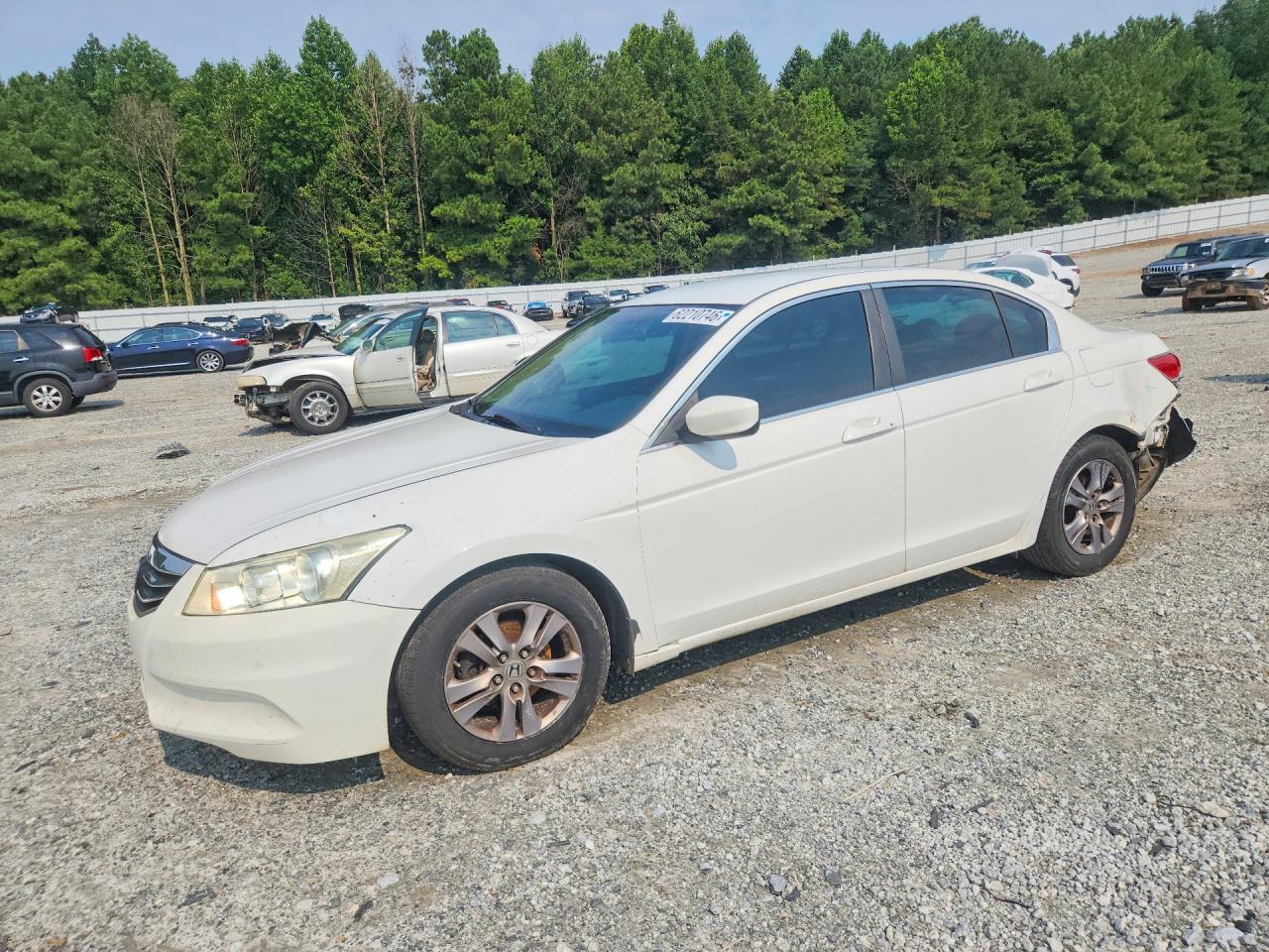 2012 Honda Accord Se Белый vin: 1HGCP2F67CA226116