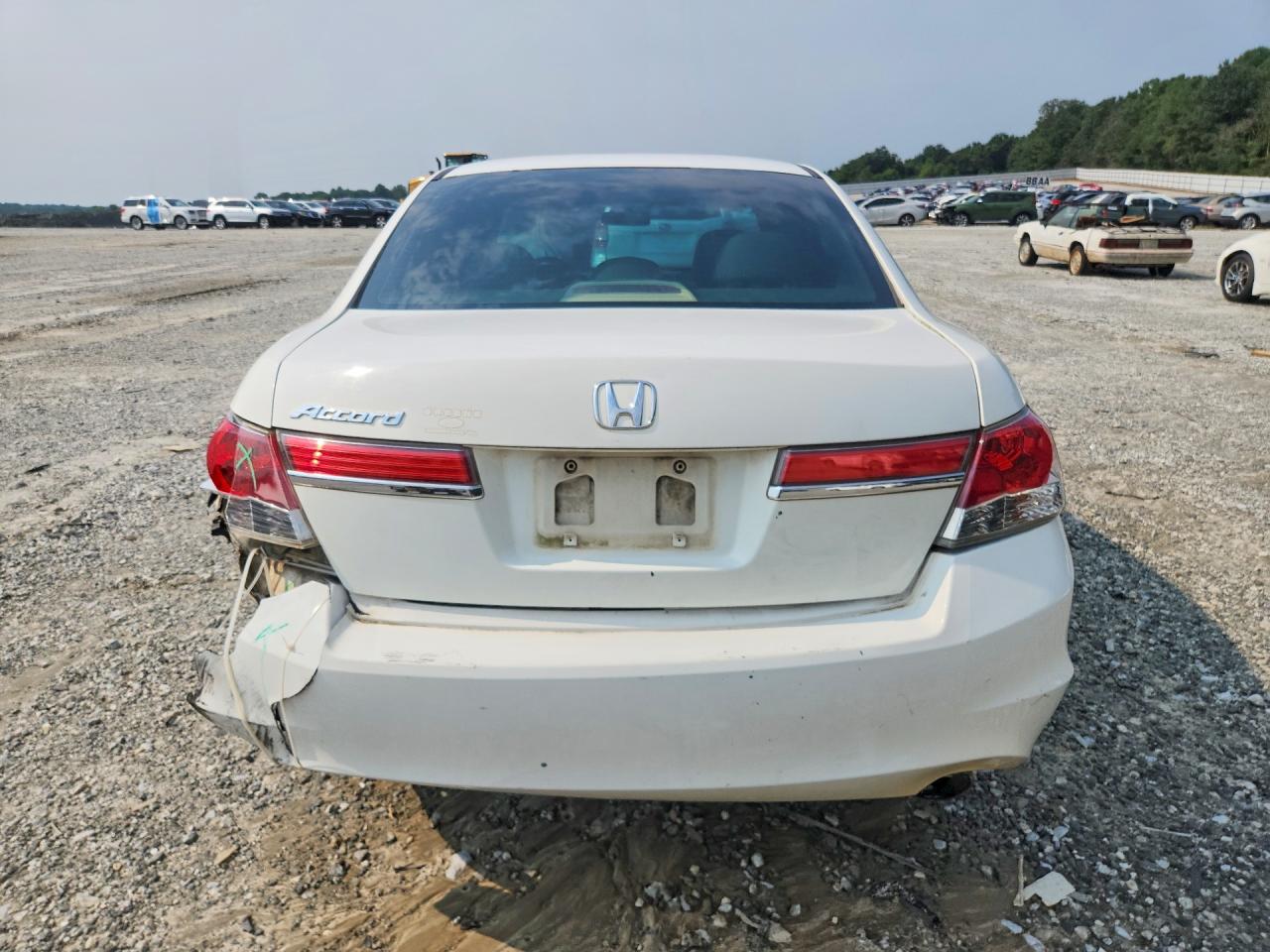 2012 Honda Accord Se White vin: 1HGCP2F67CA226116