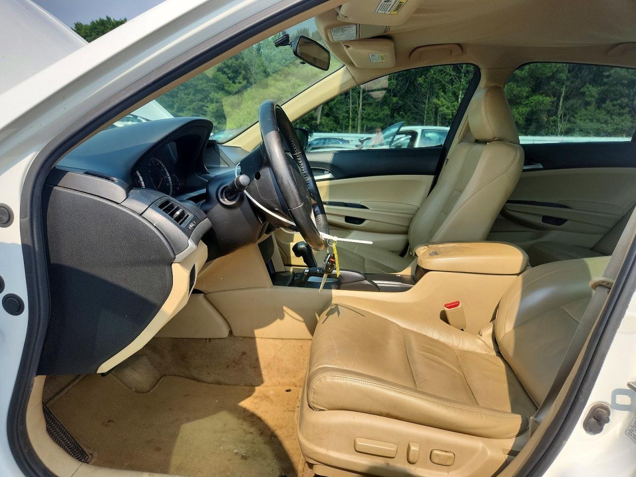 2012 Honda Accord Se White vin: 1HGCP2F67CA226116