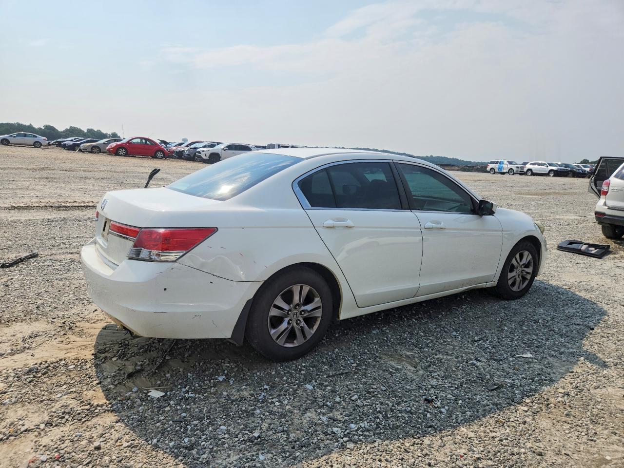 2012 Honda Accord Se White vin: 1HGCP2F67CA226116