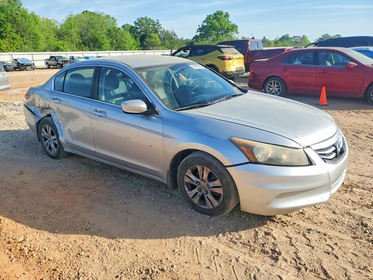 2012 Honda Accord Se Silver vin: 1HGCP2F67CA229923