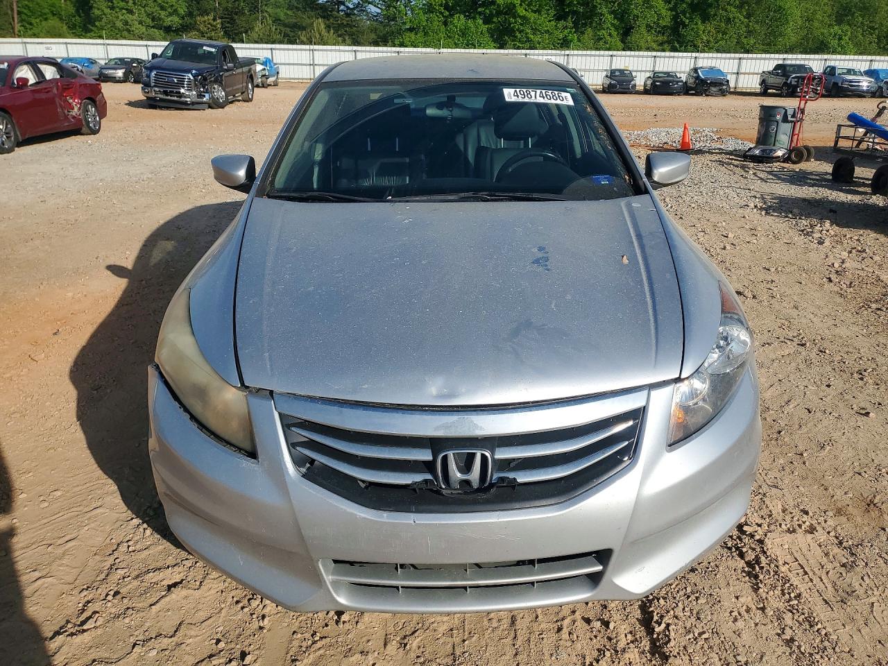 2012 Honda Accord Se Silver vin: 1HGCP2F67CA229923