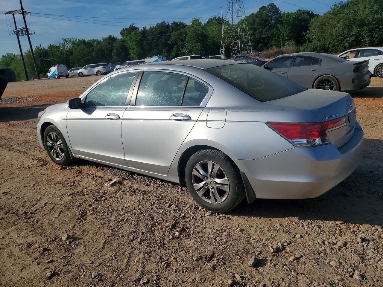 2012 Honda Accord Se Silver vin: 1HGCP2F67CA229923