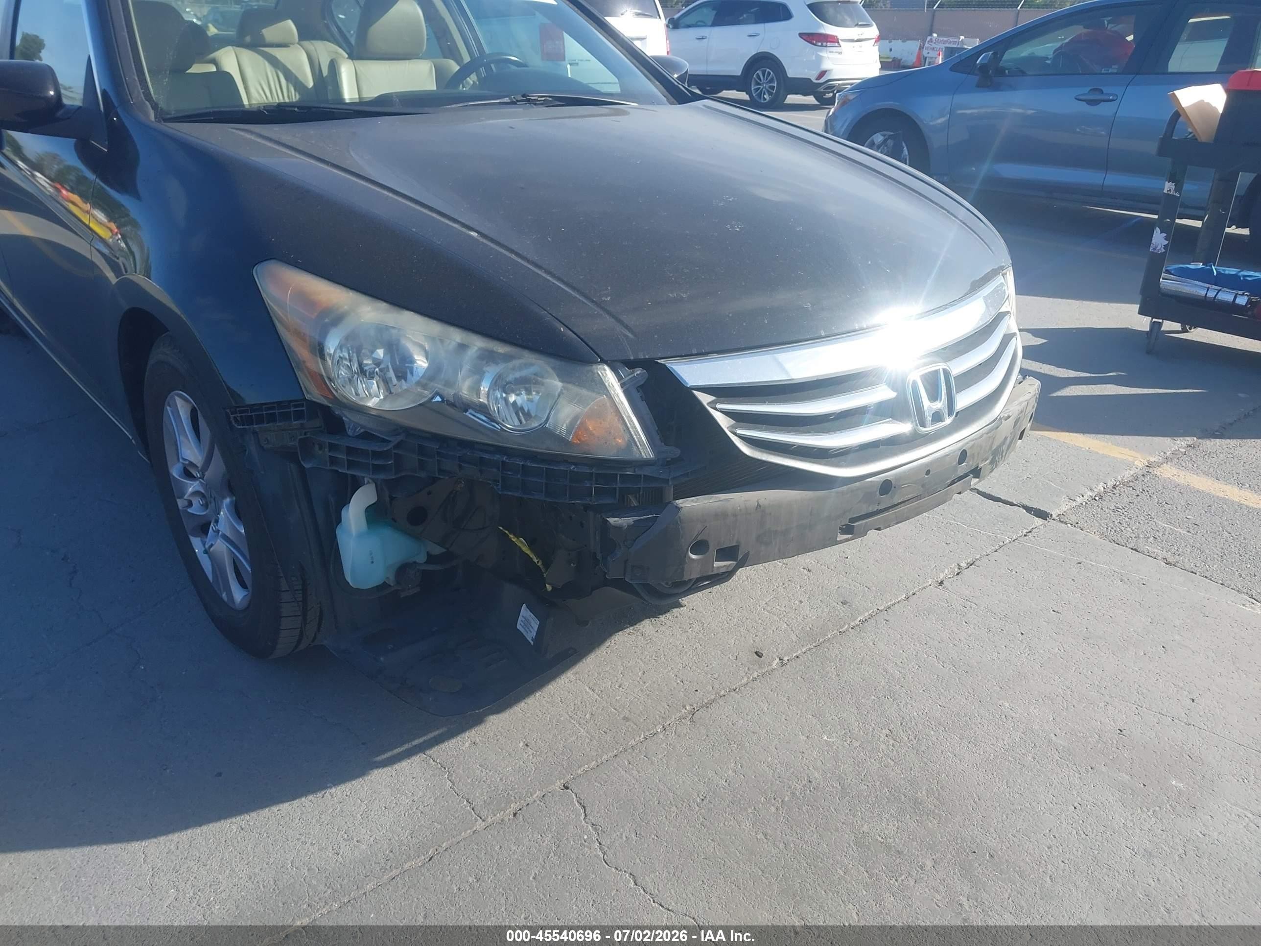 2012 Honda Accord 2.4 Se Black vin: 1HGCP2F67CA233227