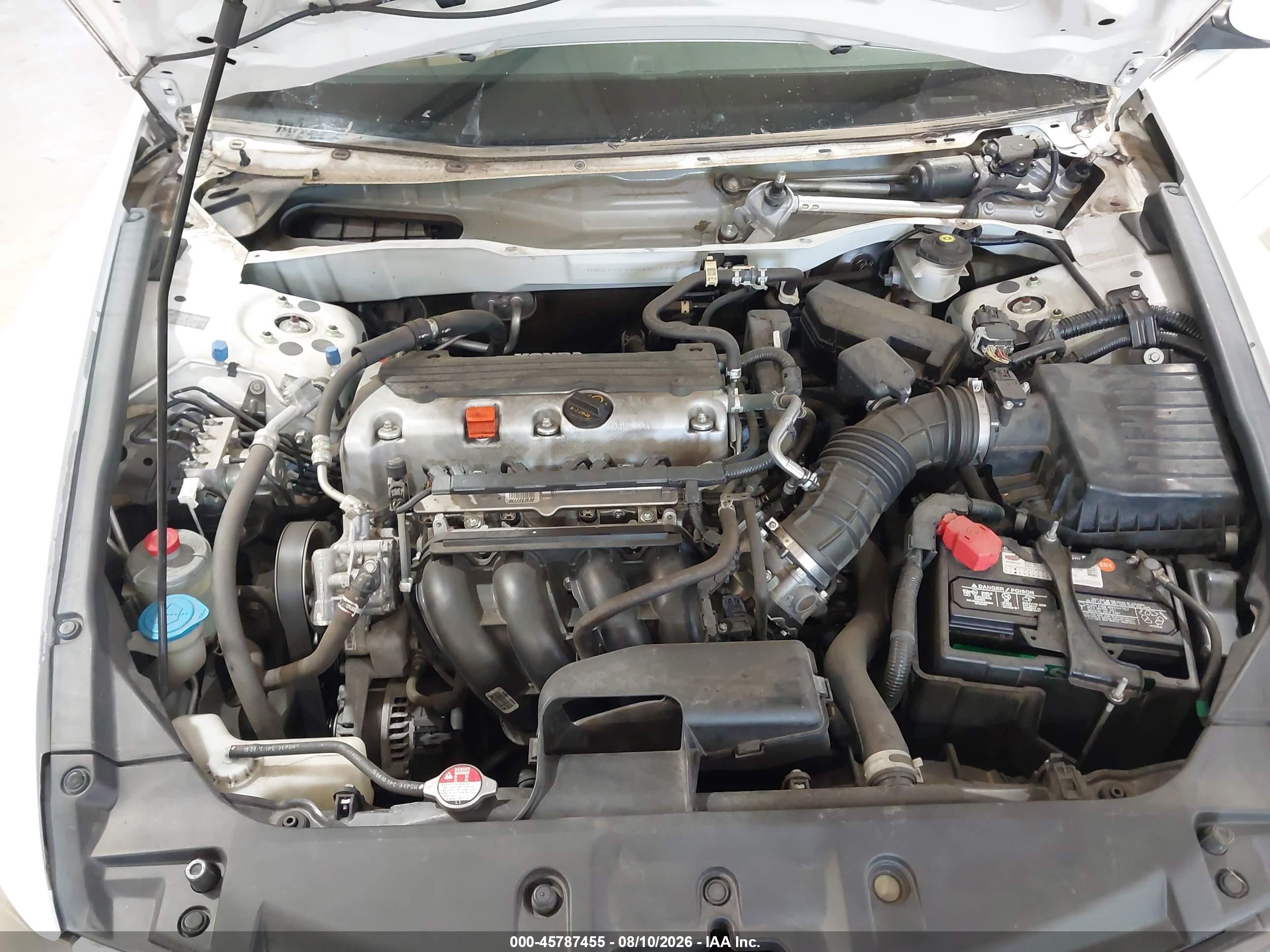 2011 Honda Accord 2.4 Se Белый vin: 1HGCP2F68BA052488