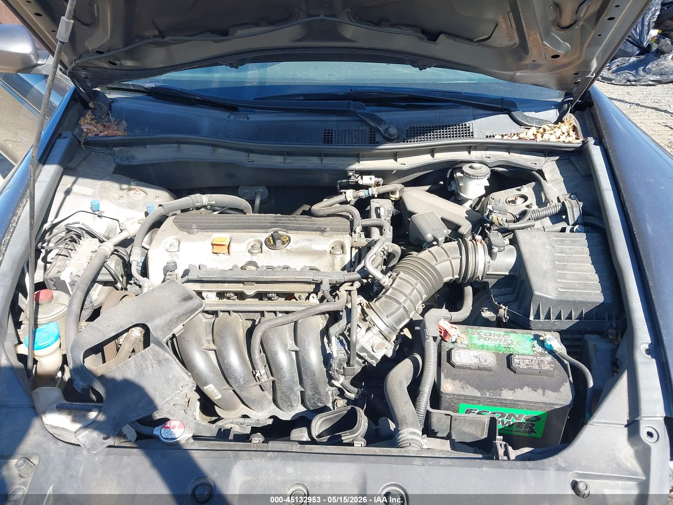 2011 Honda Accord 2.4 Se Серый vin: 1HGCP2F68BA067265
