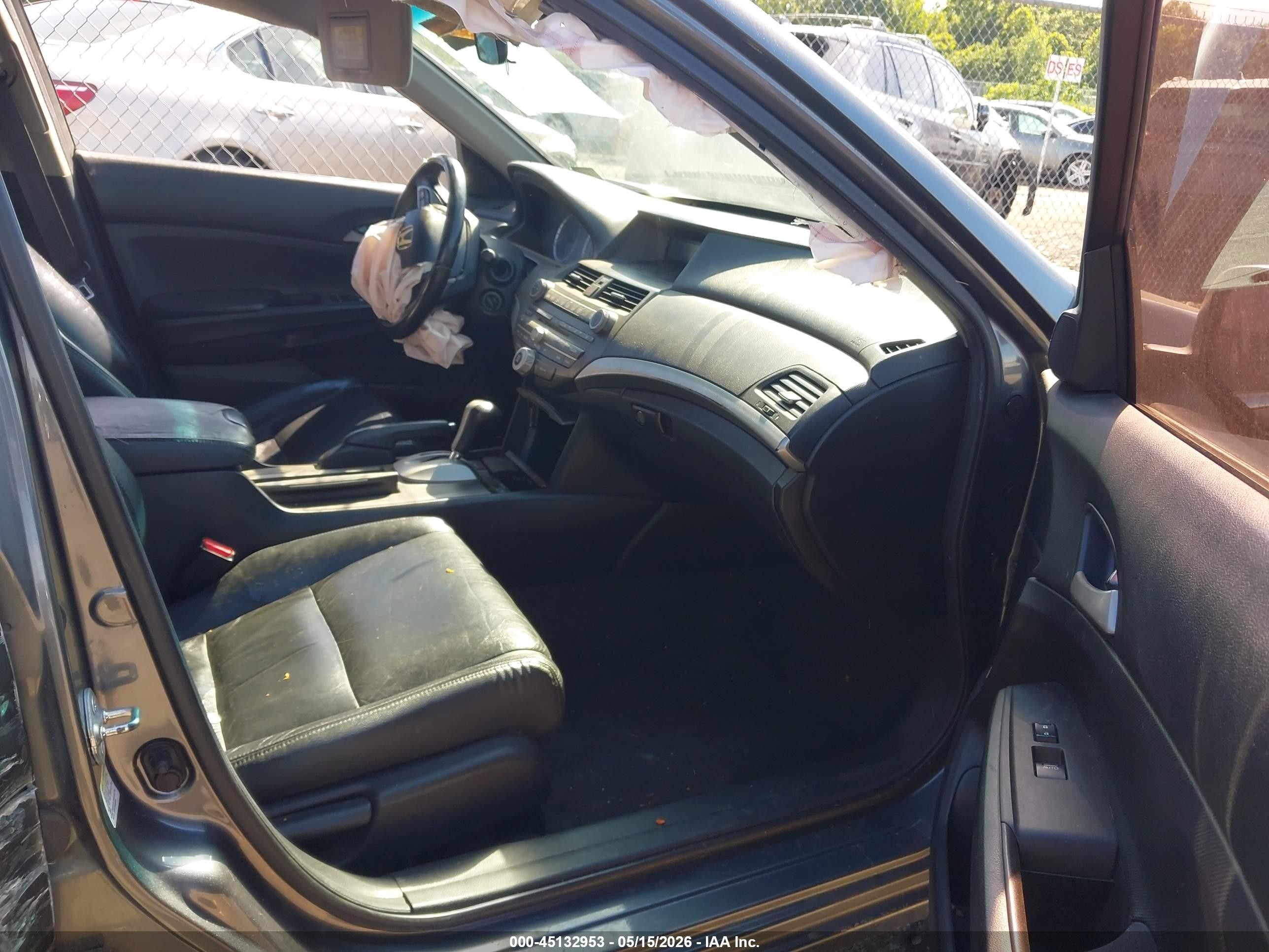 2011 Honda Accord 2.4 Se Серый vin: 1HGCP2F68BA067265