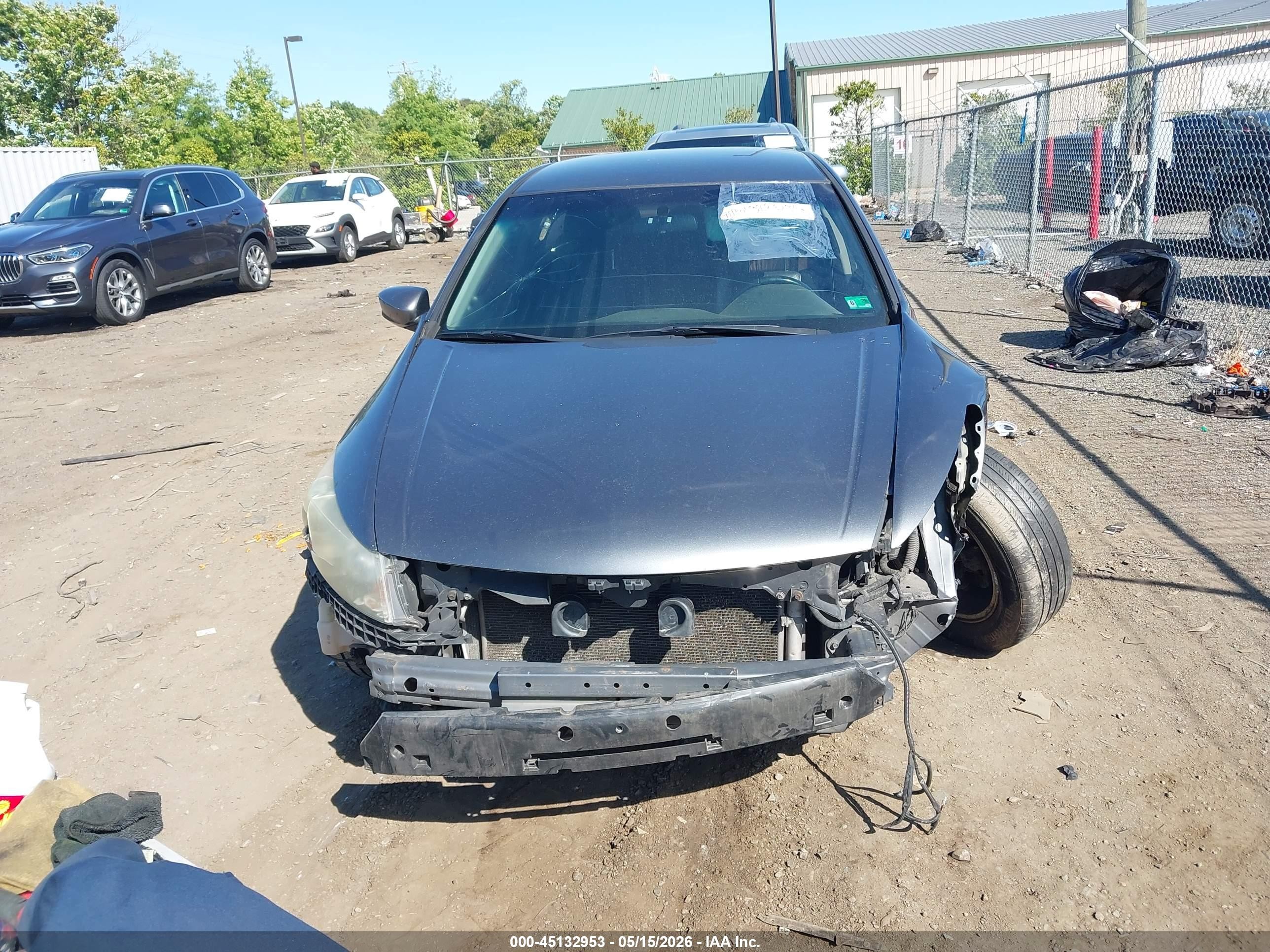 2011 Honda Accord 2.4 Se Серый vin: 1HGCP2F68BA067265