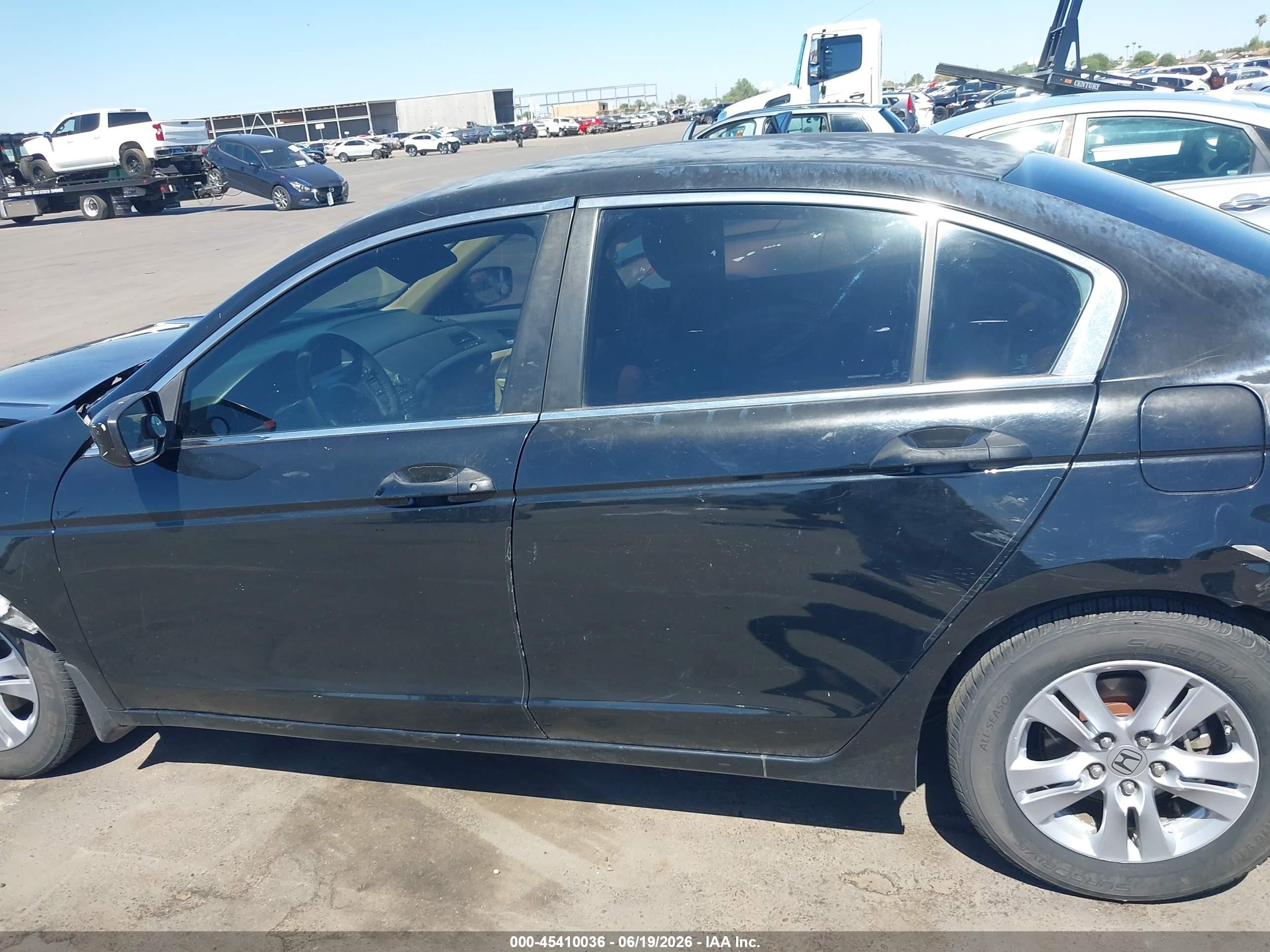 2011 Honda Accord 2.4 Se Черный vin: 1HGCP2F68BA074345