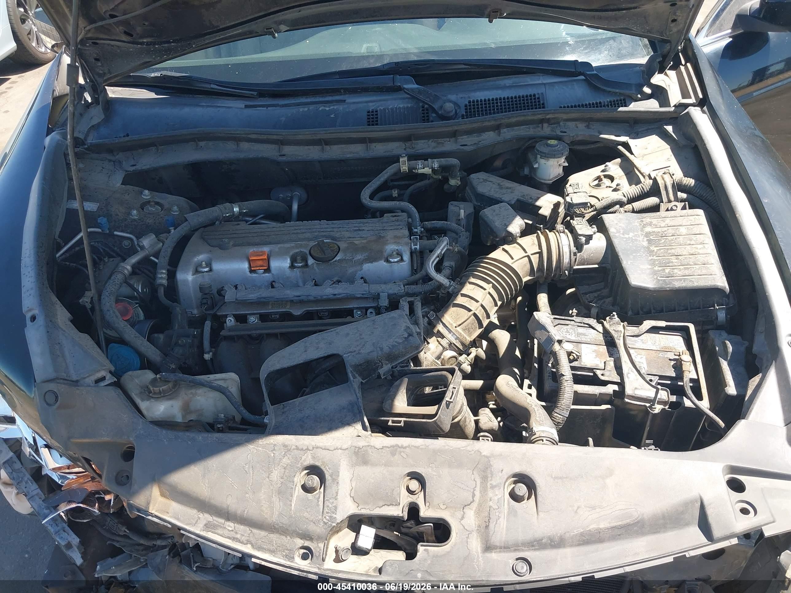 2011 Honda Accord 2.4 Se Черный vin: 1HGCP2F68BA074345