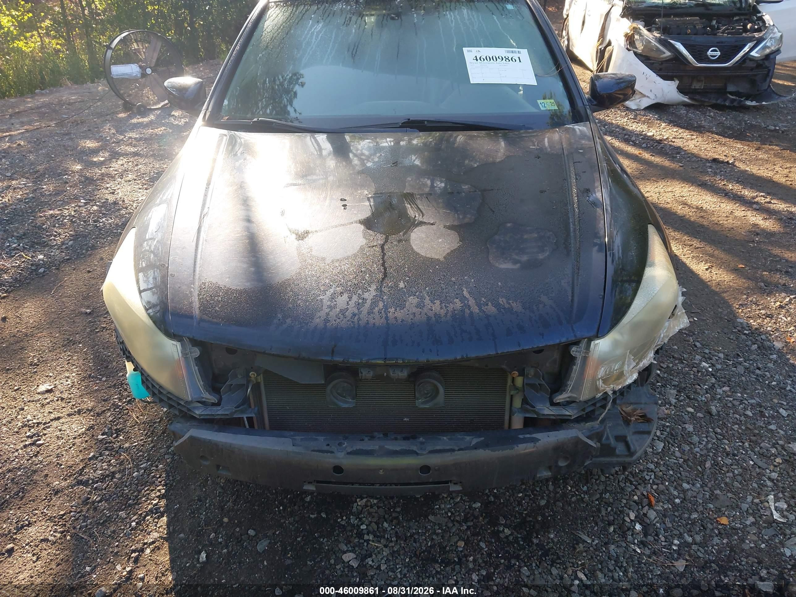 2011 Honda Accord 2.4 Se Черный vin: 1HGCP2F68BA137444