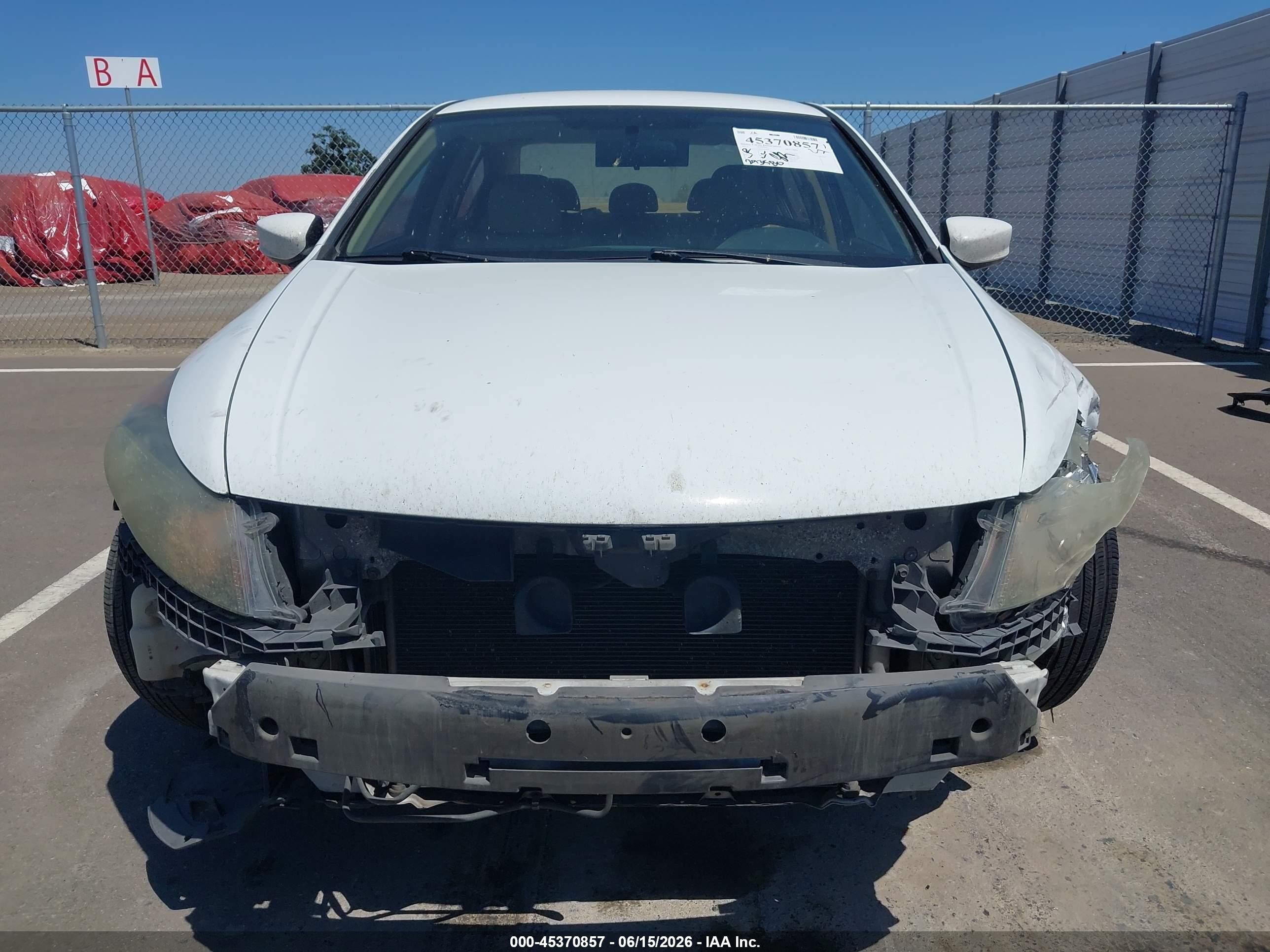 2011 Honda Accord 2.4 Se White vin: 1HGCP2F68BA155409