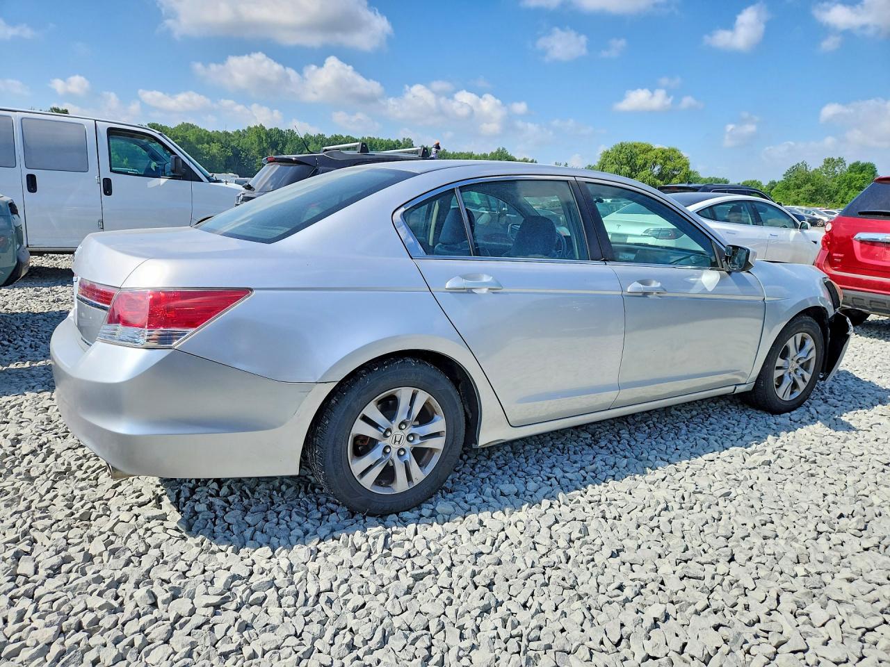 2012 Honda Accord Se Silver vin: 1HGCP2F68CA018777
