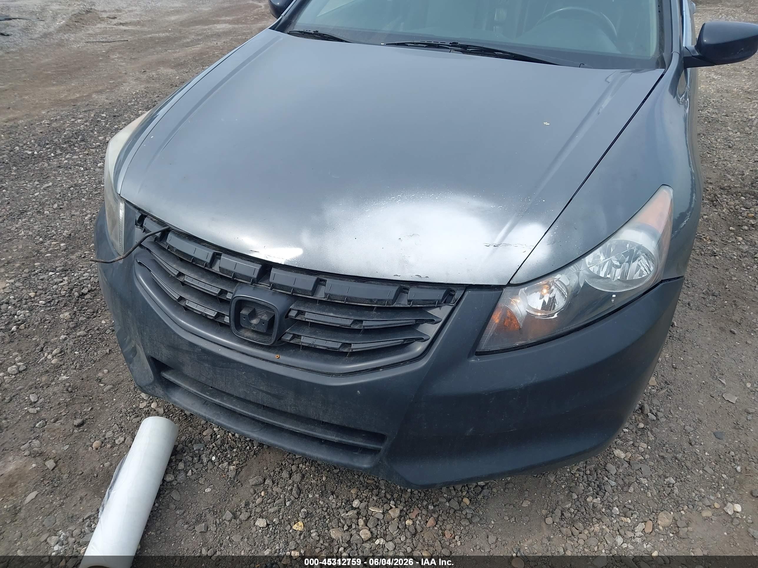 2012 Honda Accord 2.4 Se Gray vin: 1HGCP2F68CA022330