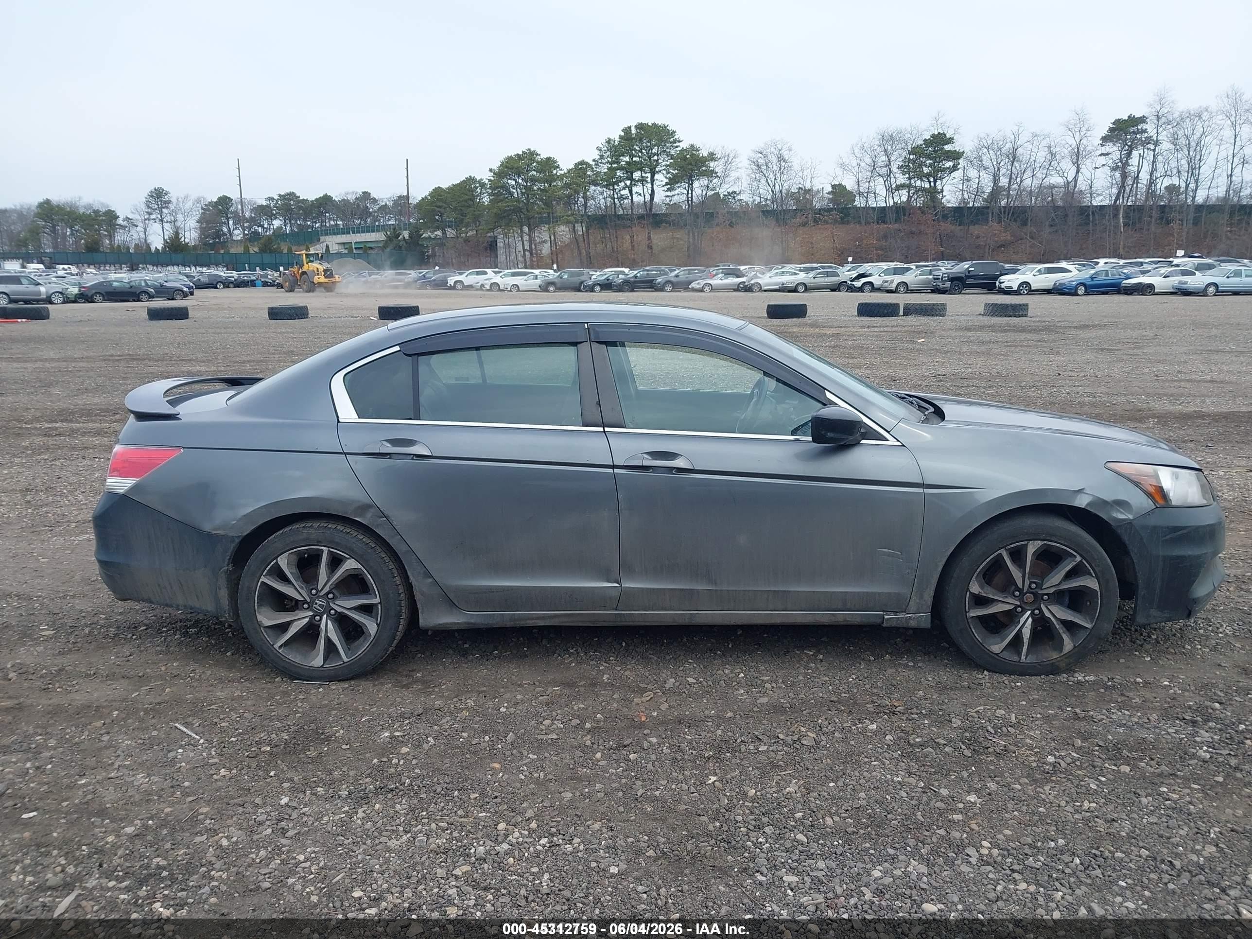 2012 Honda Accord 2.4 Se Gray vin: 1HGCP2F68CA022330