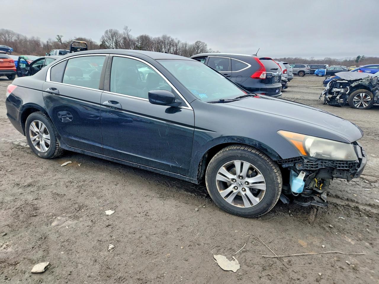 2012 Honda Accord Se Черный vin: 1HGCP2F68CA023607
