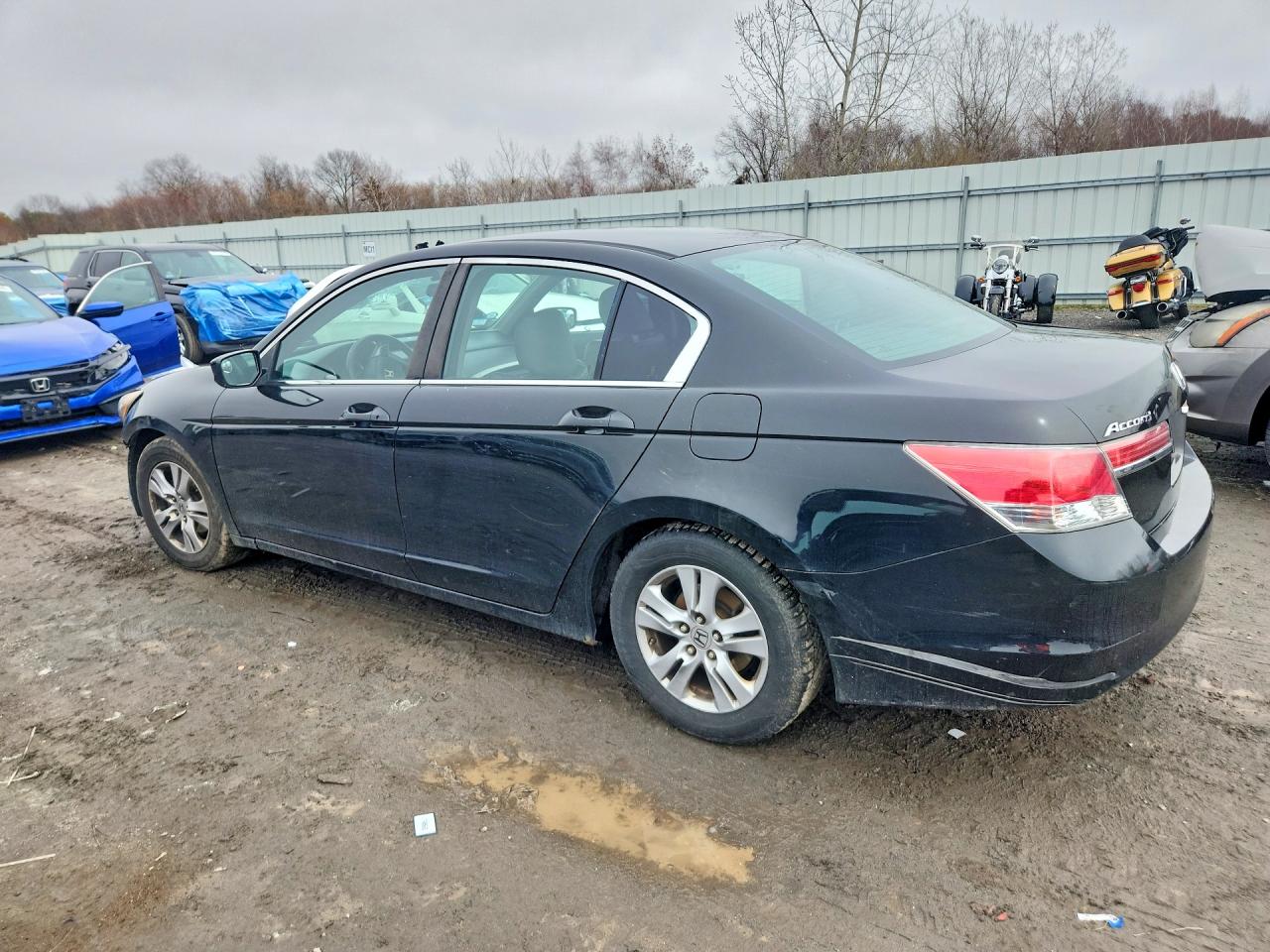2012 Honda Accord Se Черный vin: 1HGCP2F68CA023607