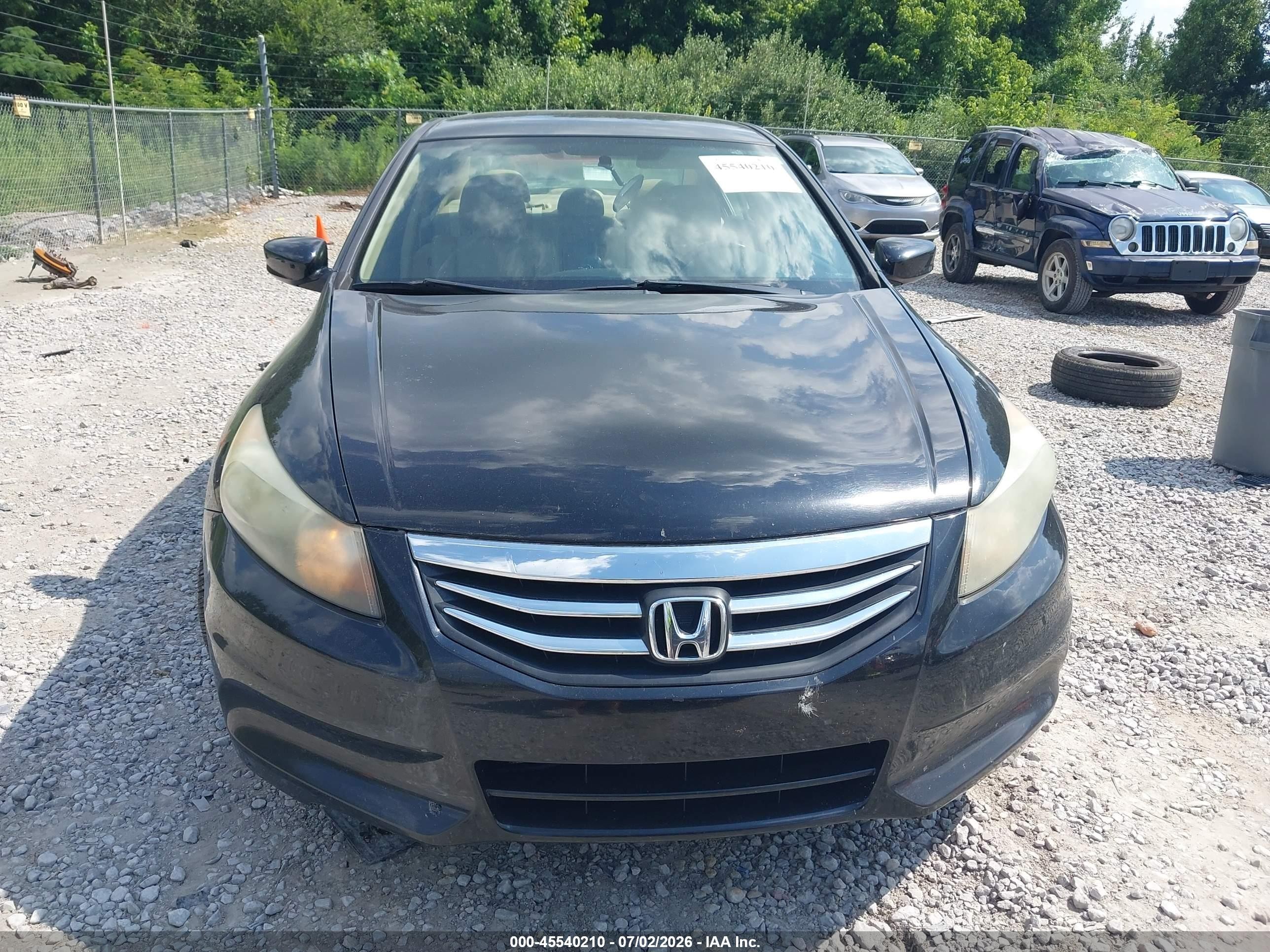 2012 Honda Accord 2.4 Se Black vin: 1HGCP2F68CA024580