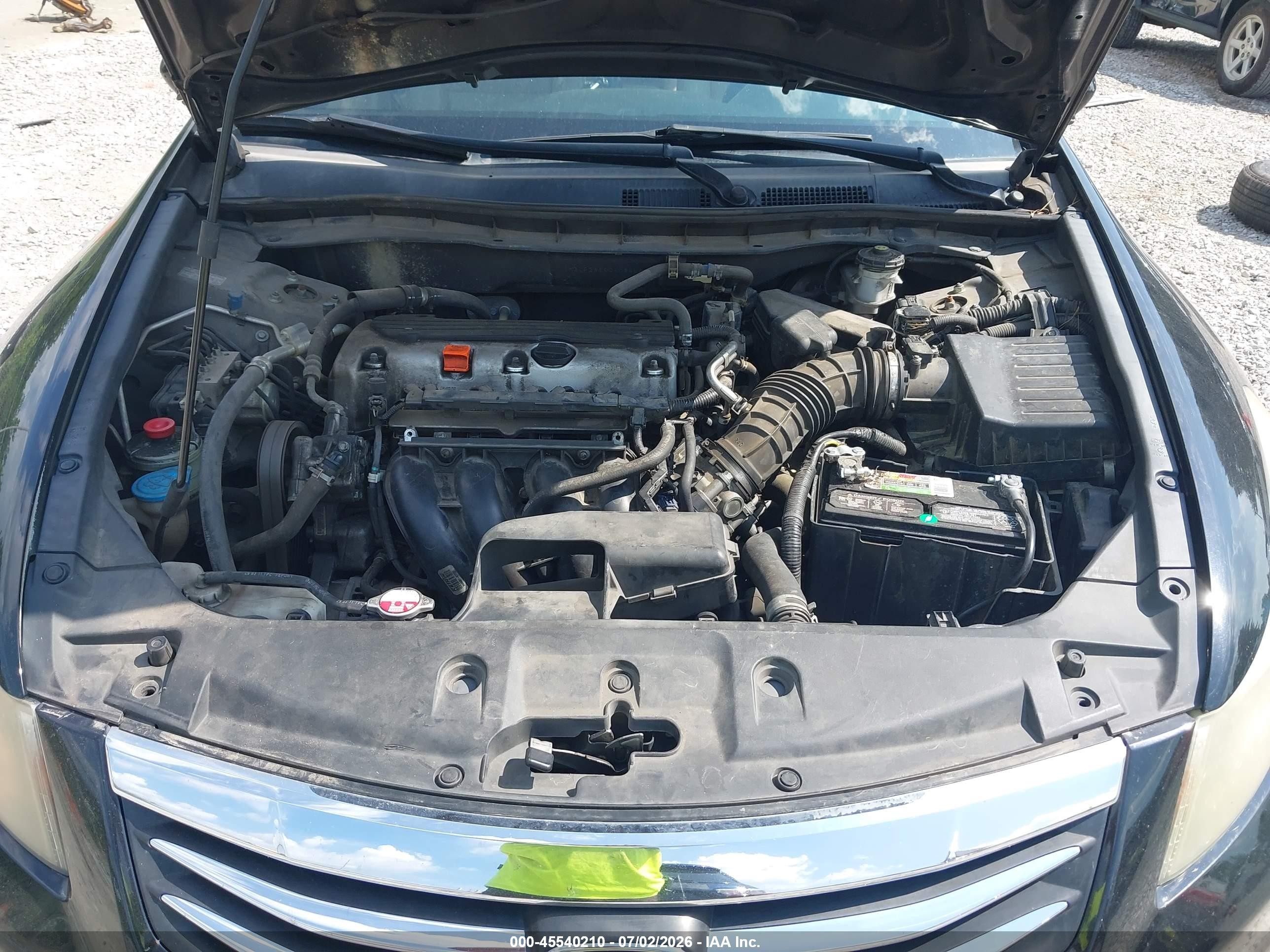 2012 Honda Accord 2.4 Se Black vin: 1HGCP2F68CA024580