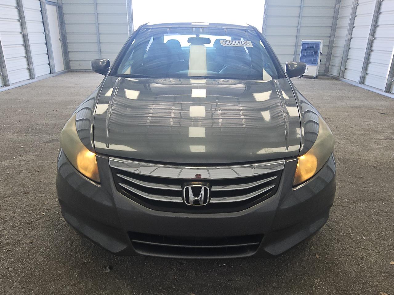 2012 Honda Accord Se Gray vin: 1HGCP2F68CA083838 Damage: Left Head Lamp, Faded, Repair Required