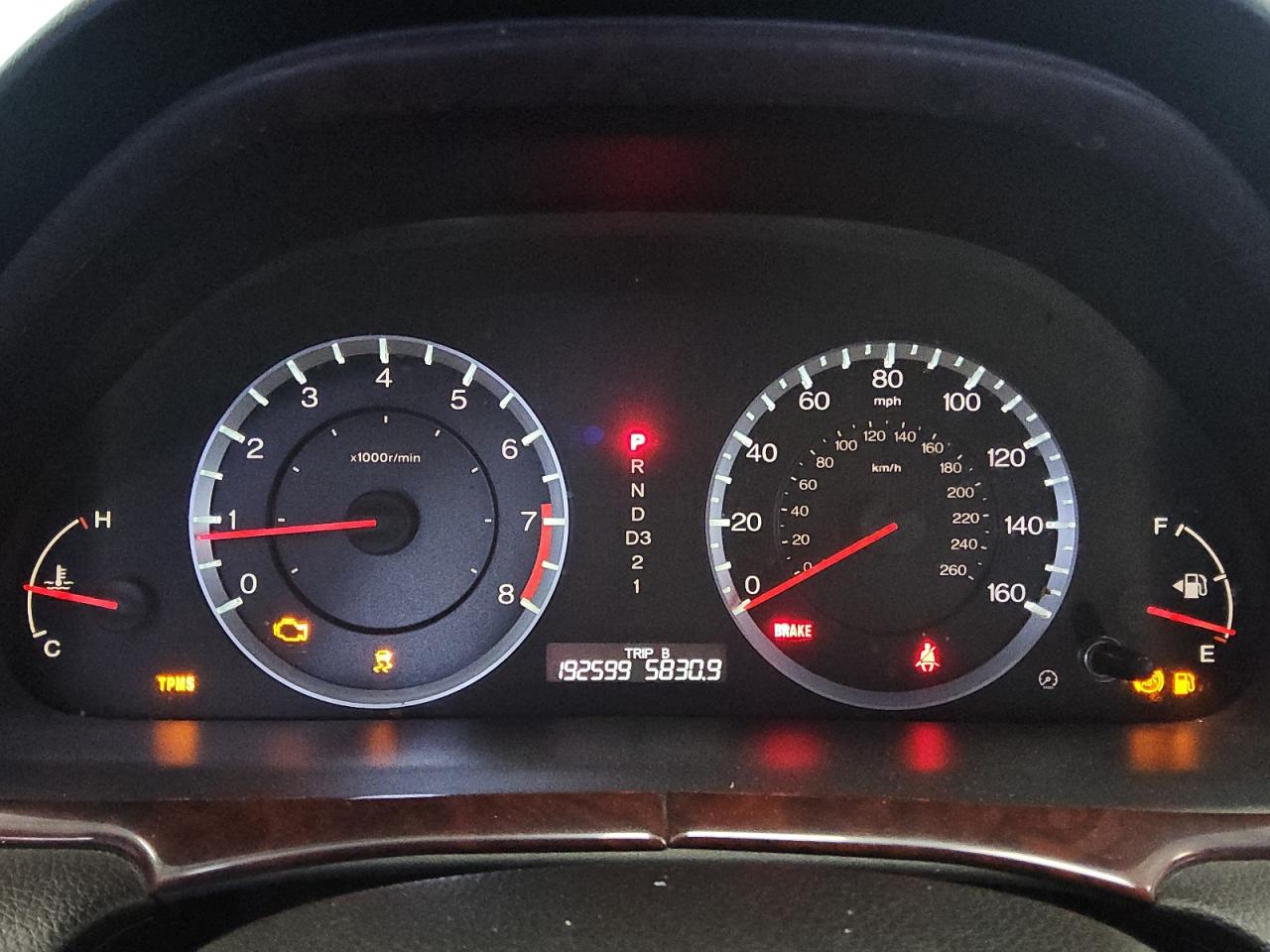 2012 Honda Accord Se Gray vin: 1HGCP2F68CA083838 Damage: Warning Light - Engine, On, Unacceptable