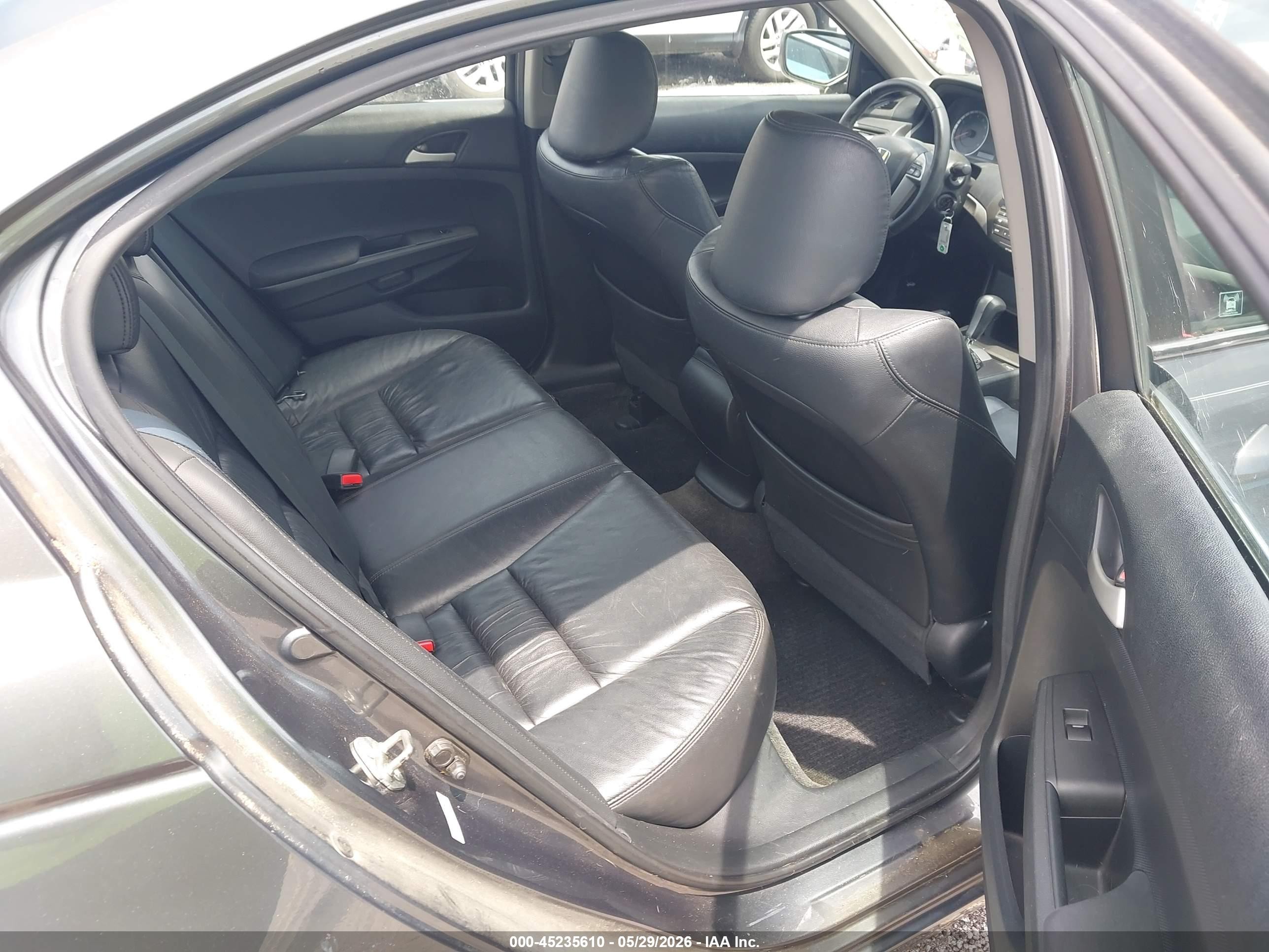 2012 Honda Accord 2.4 Se Gray vin: 1HGCP2F68CA117552