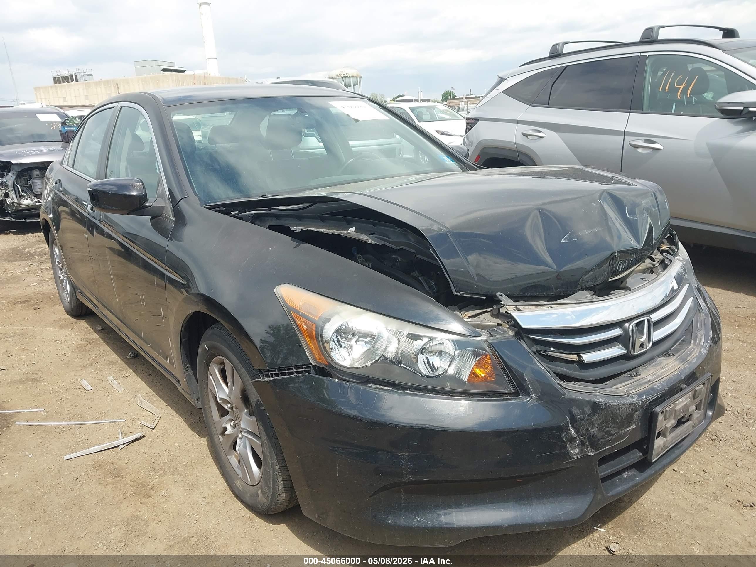 2012 Honda Accord 2.4 Se Black vin: 1HGCP2F68CA138529