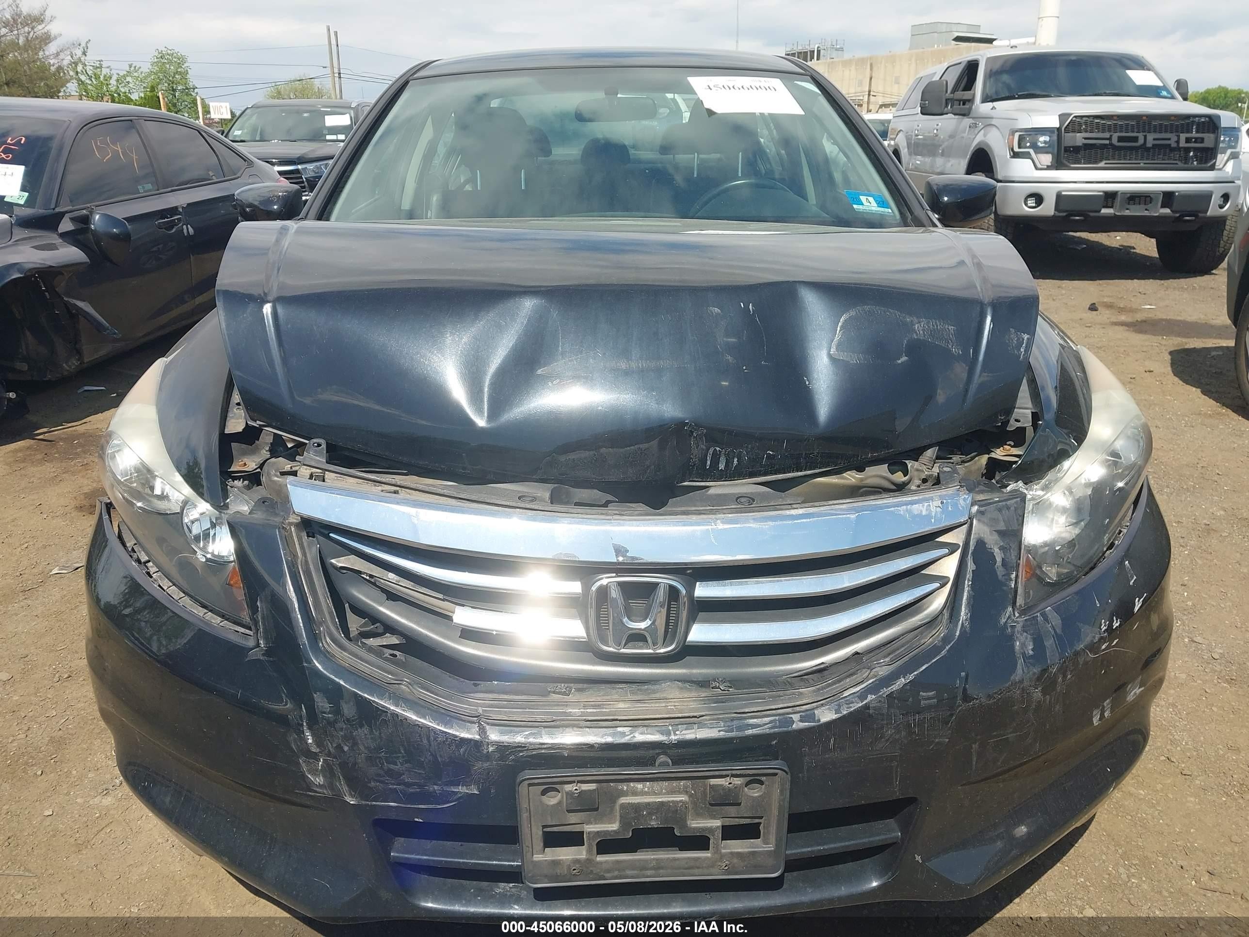 2012 Honda Accord 2.4 Se Black vin: 1HGCP2F68CA138529