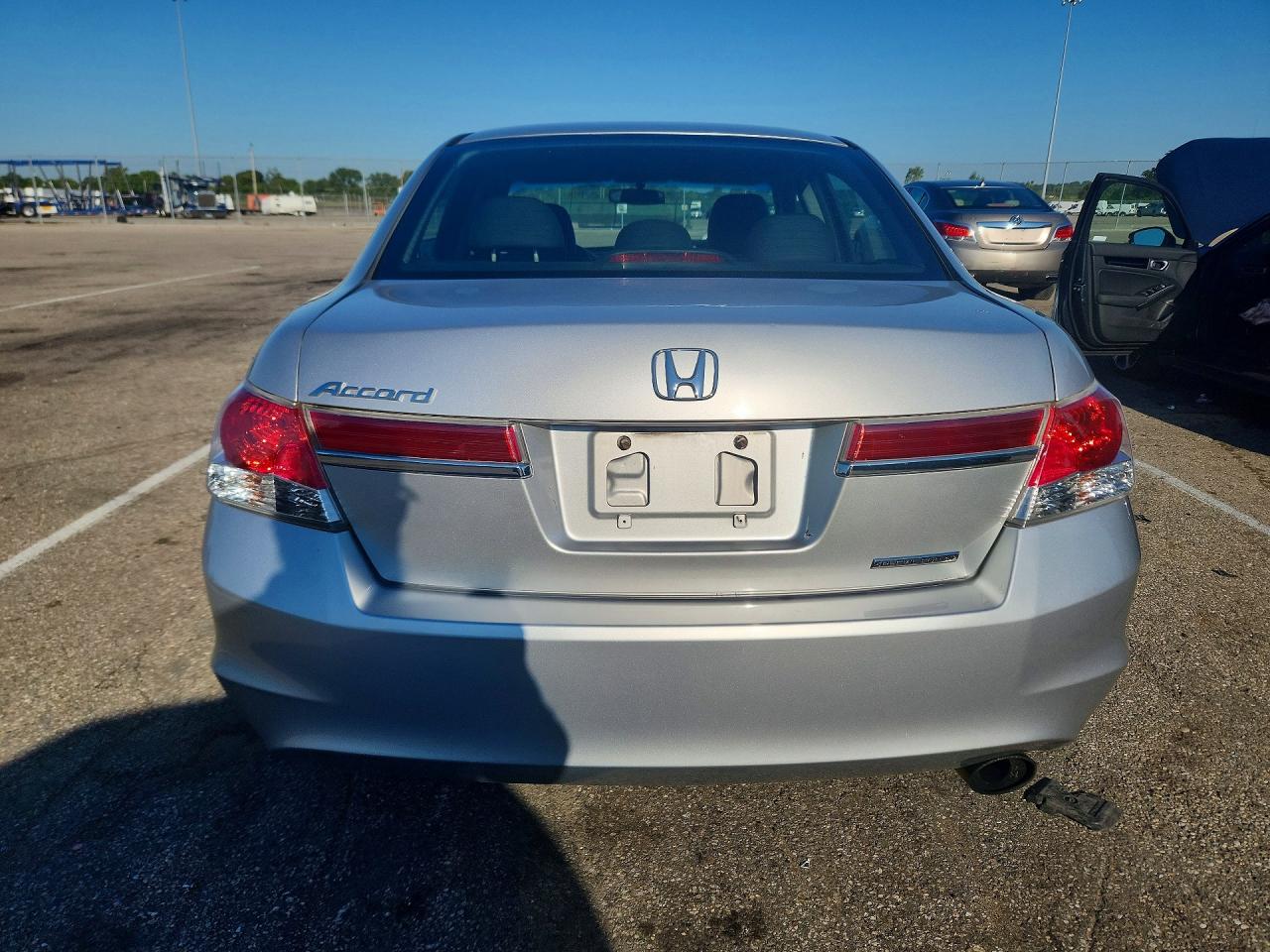 2012 Honda Accord Se Silver vin: 1HGCP2F68CA152852