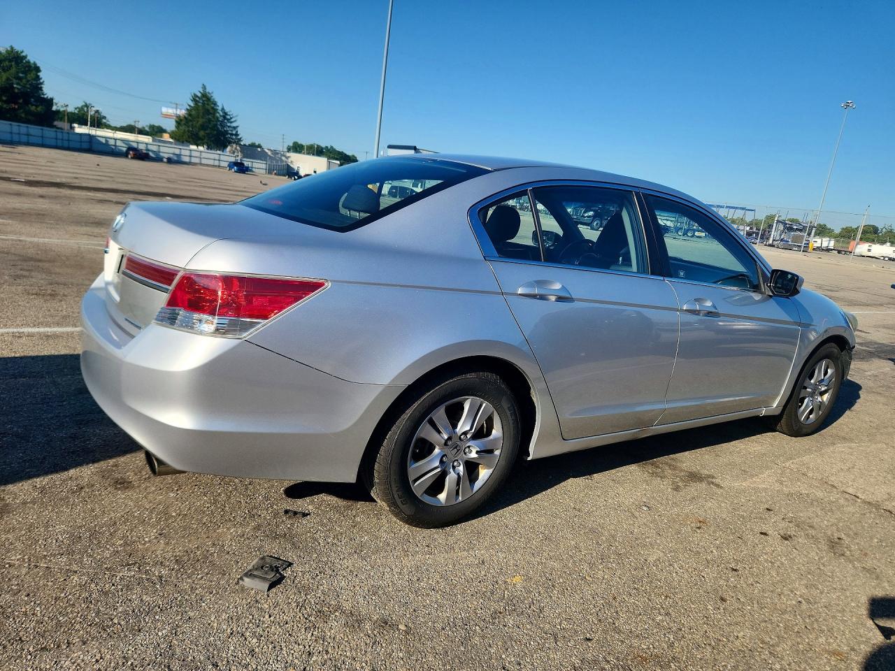 2012 Honda Accord Se Silver vin: 1HGCP2F68CA152852