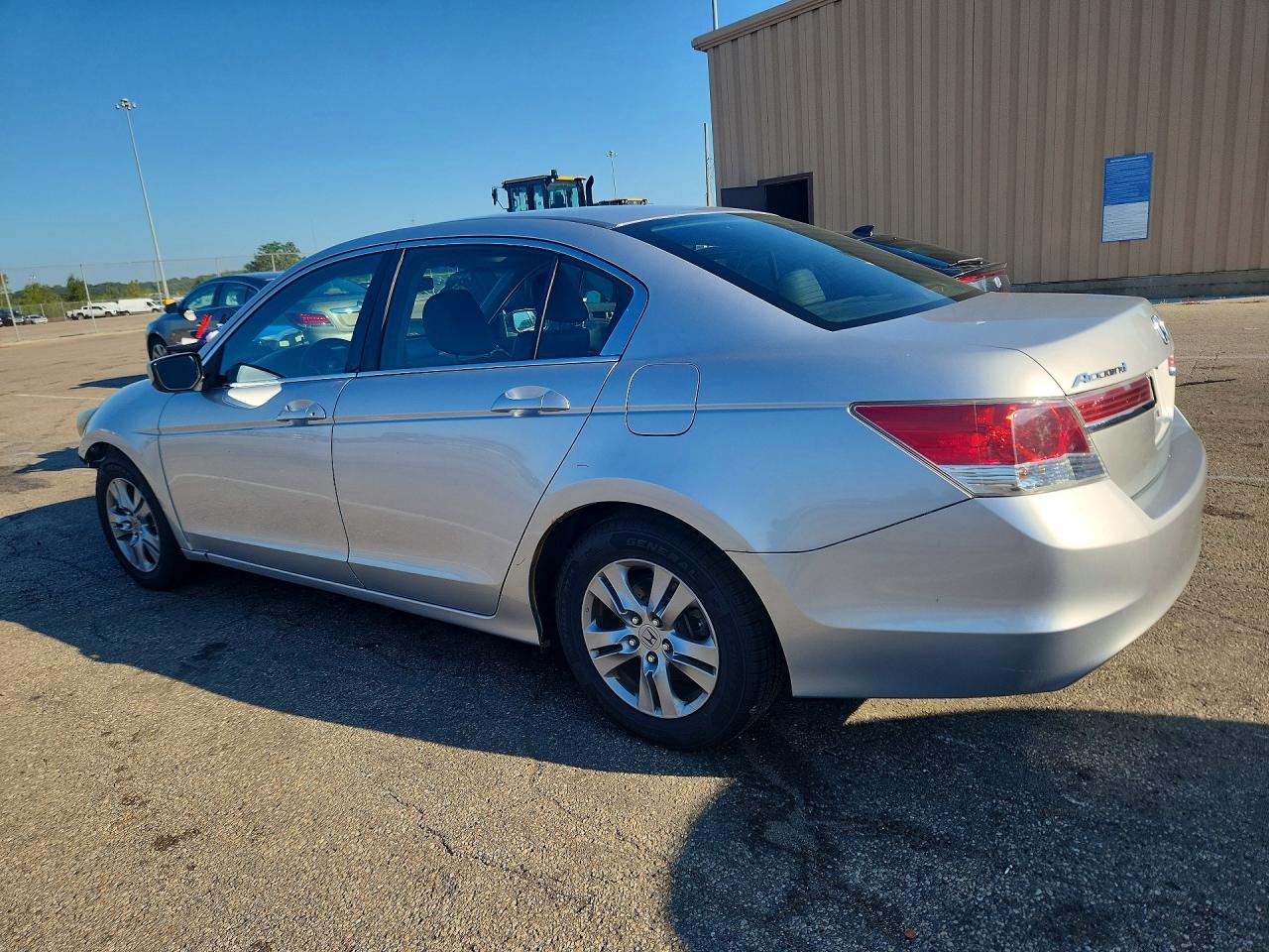 2012 Honda Accord Se Silver vin: 1HGCP2F68CA152852