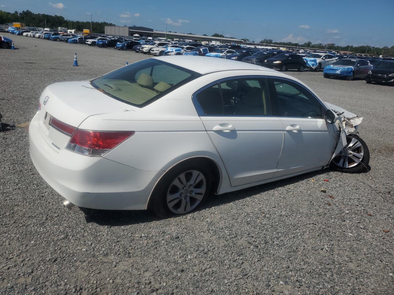 2012 Honda Accord Se White vin: 1HGCP2F68CA157162